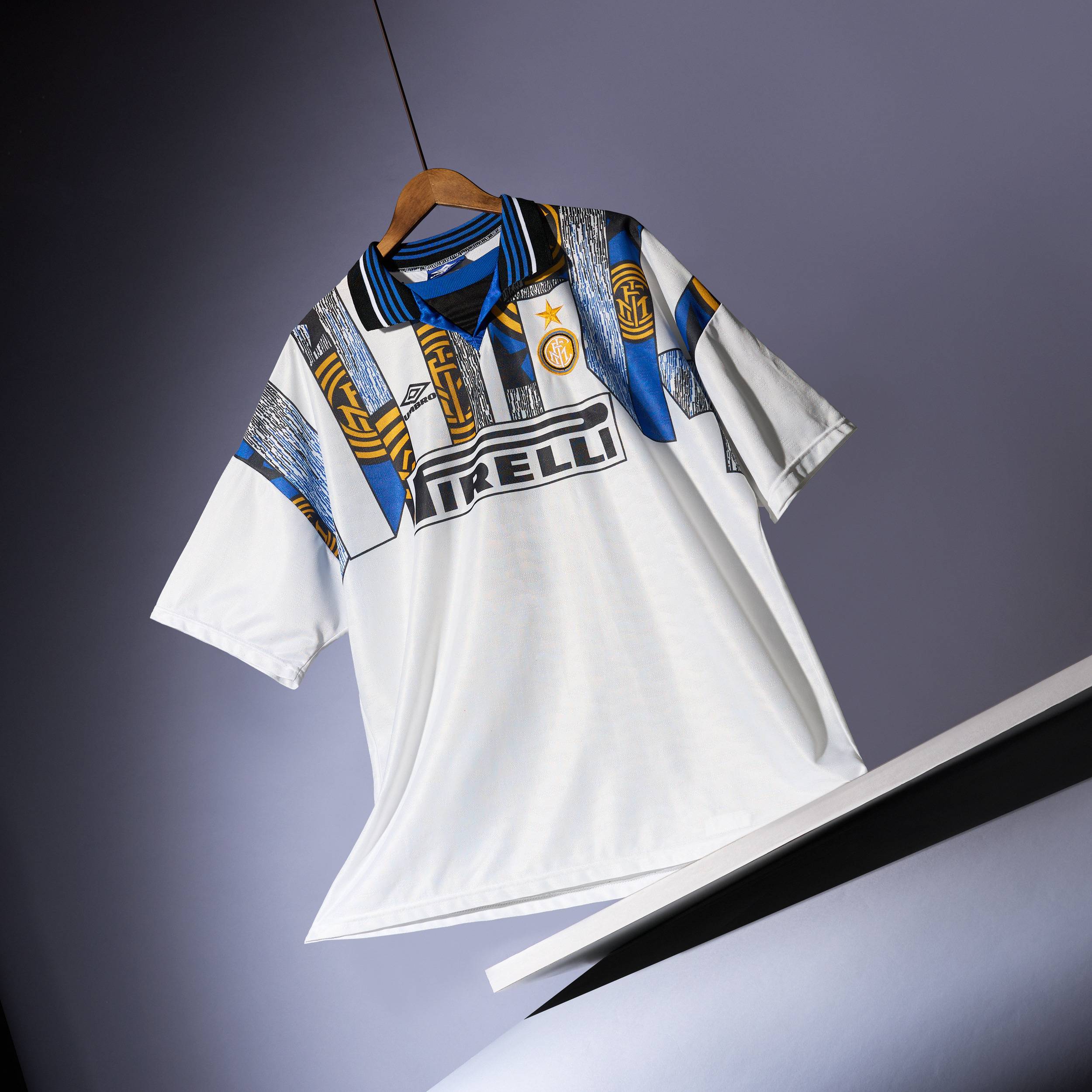 1995-96 Inter Milan Third Shirt R.Carlos #6 - 8/10 - (XXL)