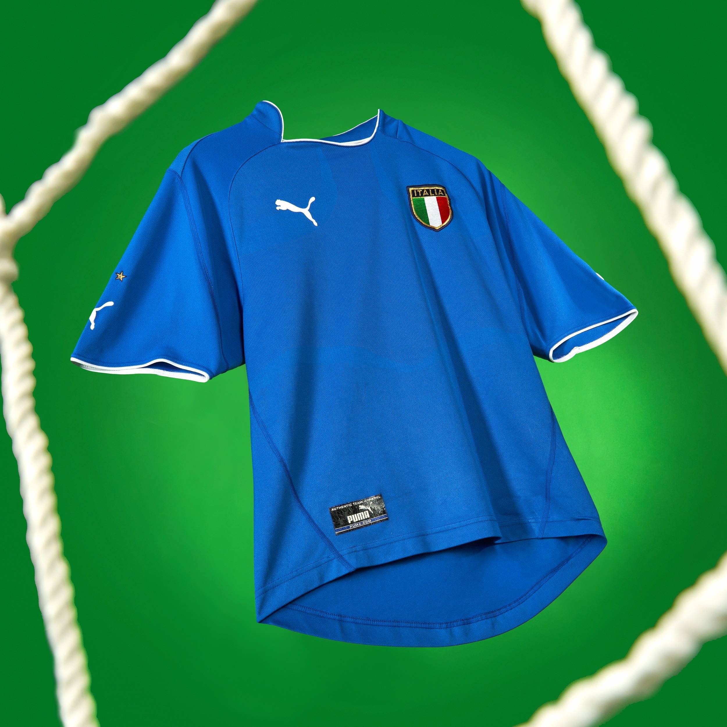 2003-04 Italy Home Shirt