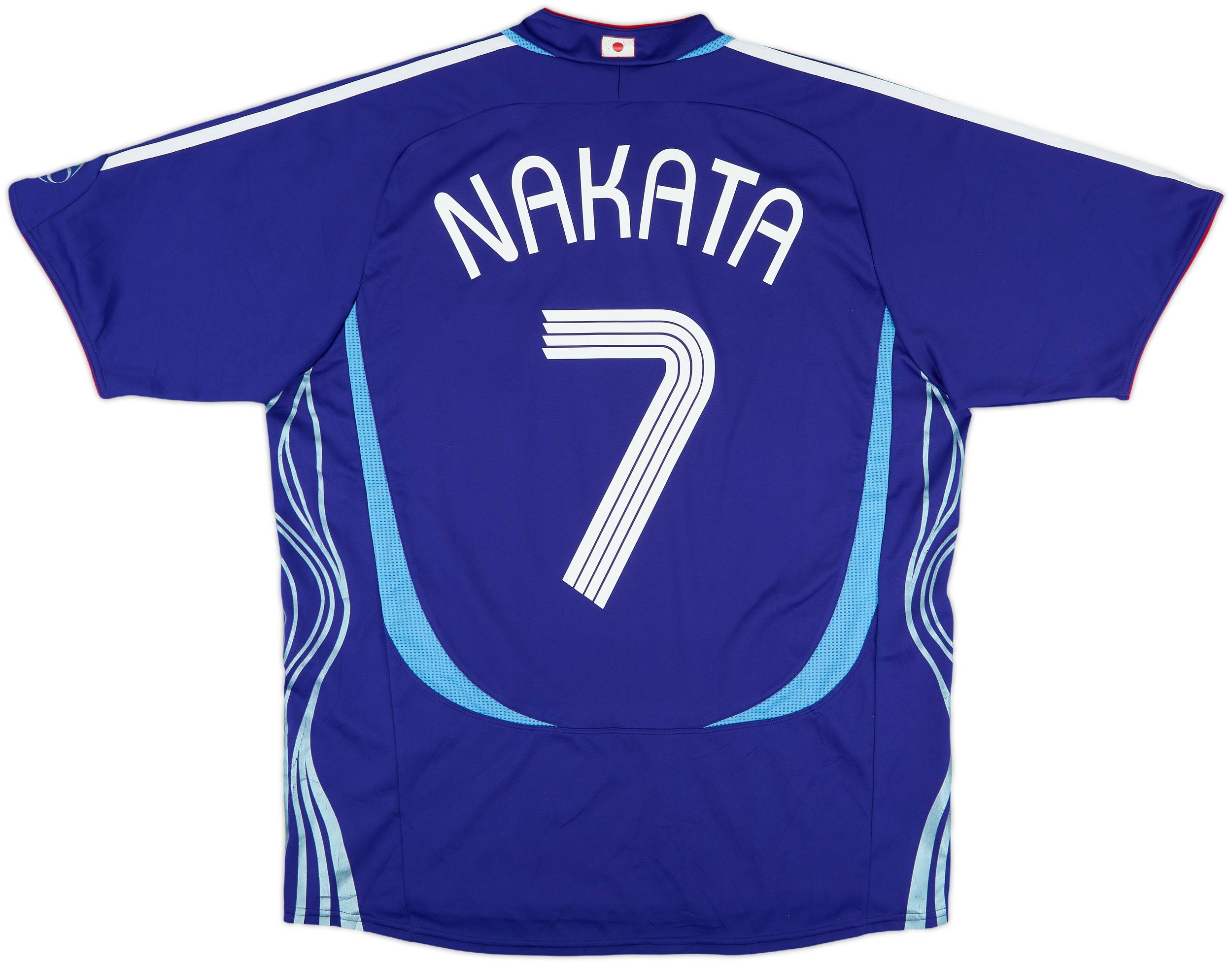 2006-08 Japan Home Shirt Nakata #7
