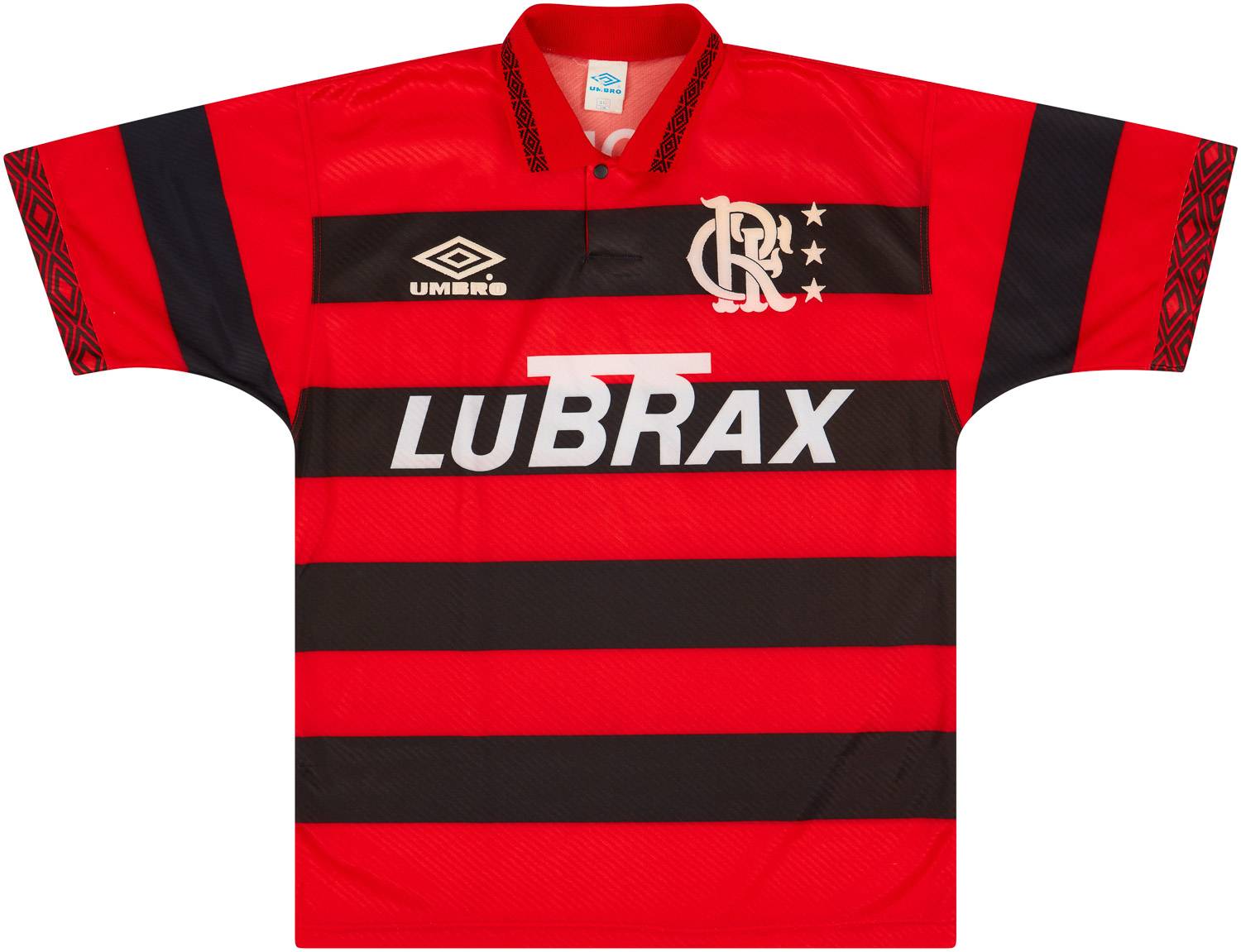 【一部予約販売中】 1994-95 (L) - 8/10 - #7 Shirt Home Centenary Flamengo ウェア