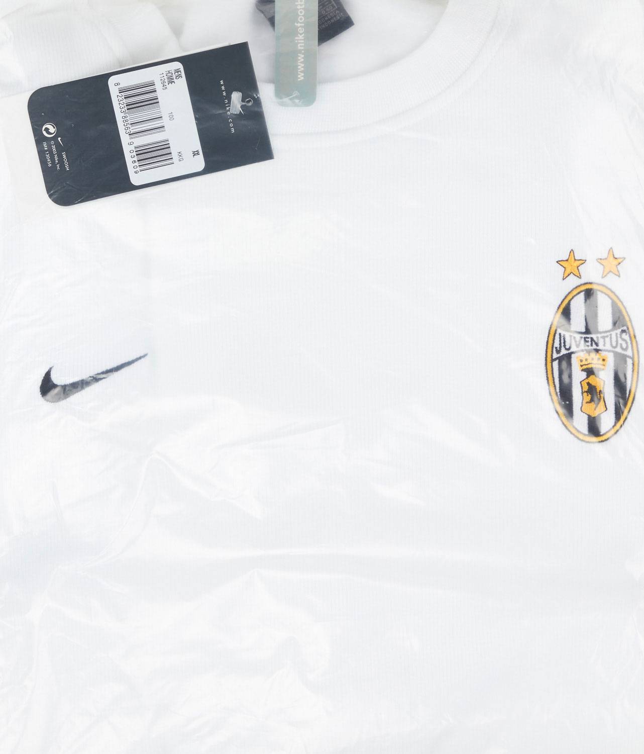 極美品 希少 デッドストック 2003-04 Juventus Nike 名作 2003-04 Juventus Nike Track Jacket - 6/10 - (S)