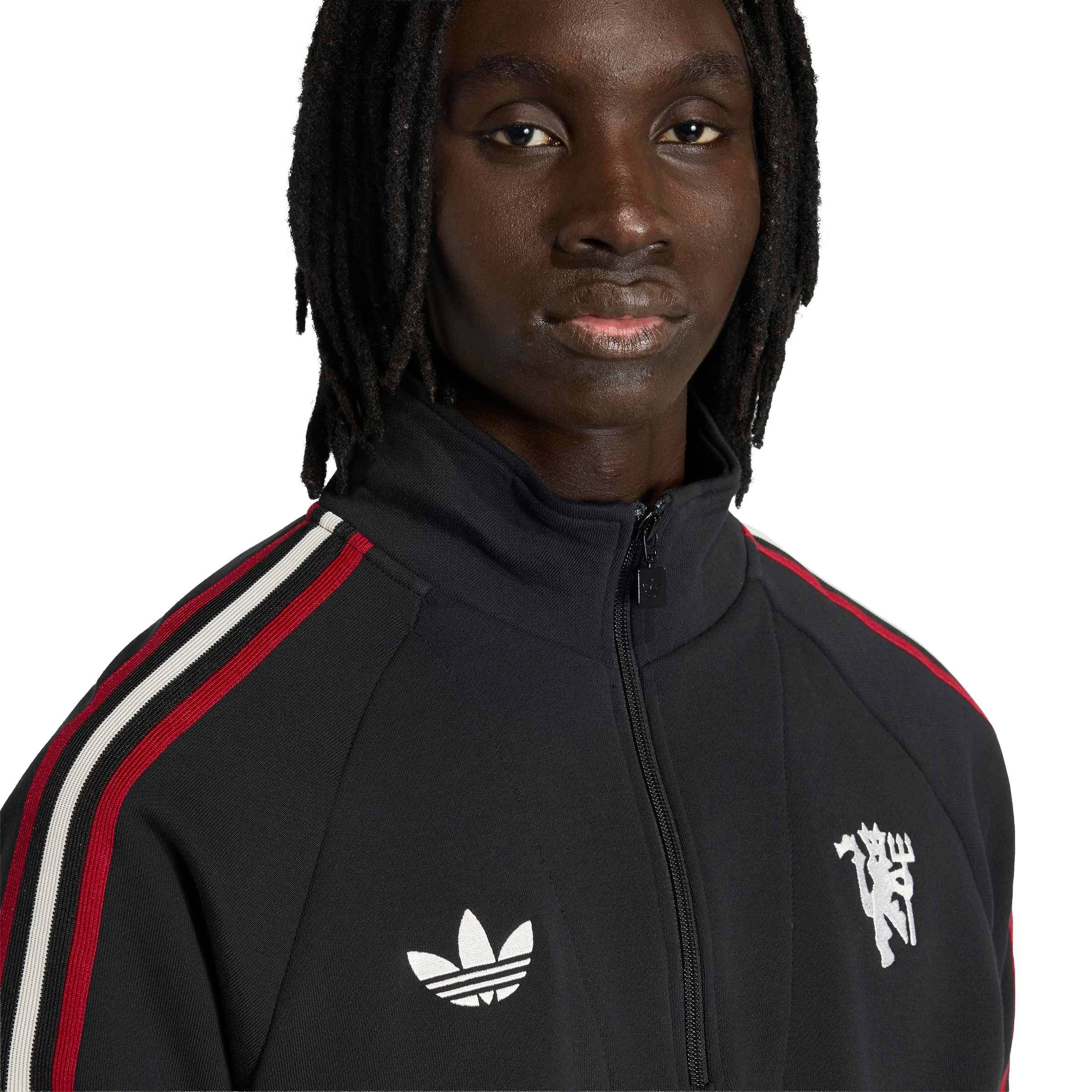 2025-26 Manchester United adidas Originals 1/4 Zip Top