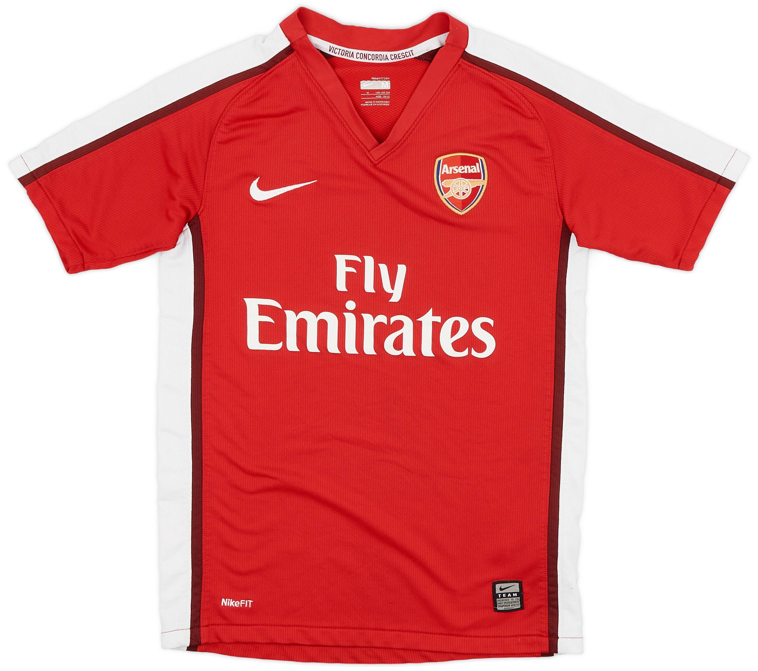 ARSENAL 2008 2010 HOME FOOTBALL SHIRT SOCCER JERSEY NIKE