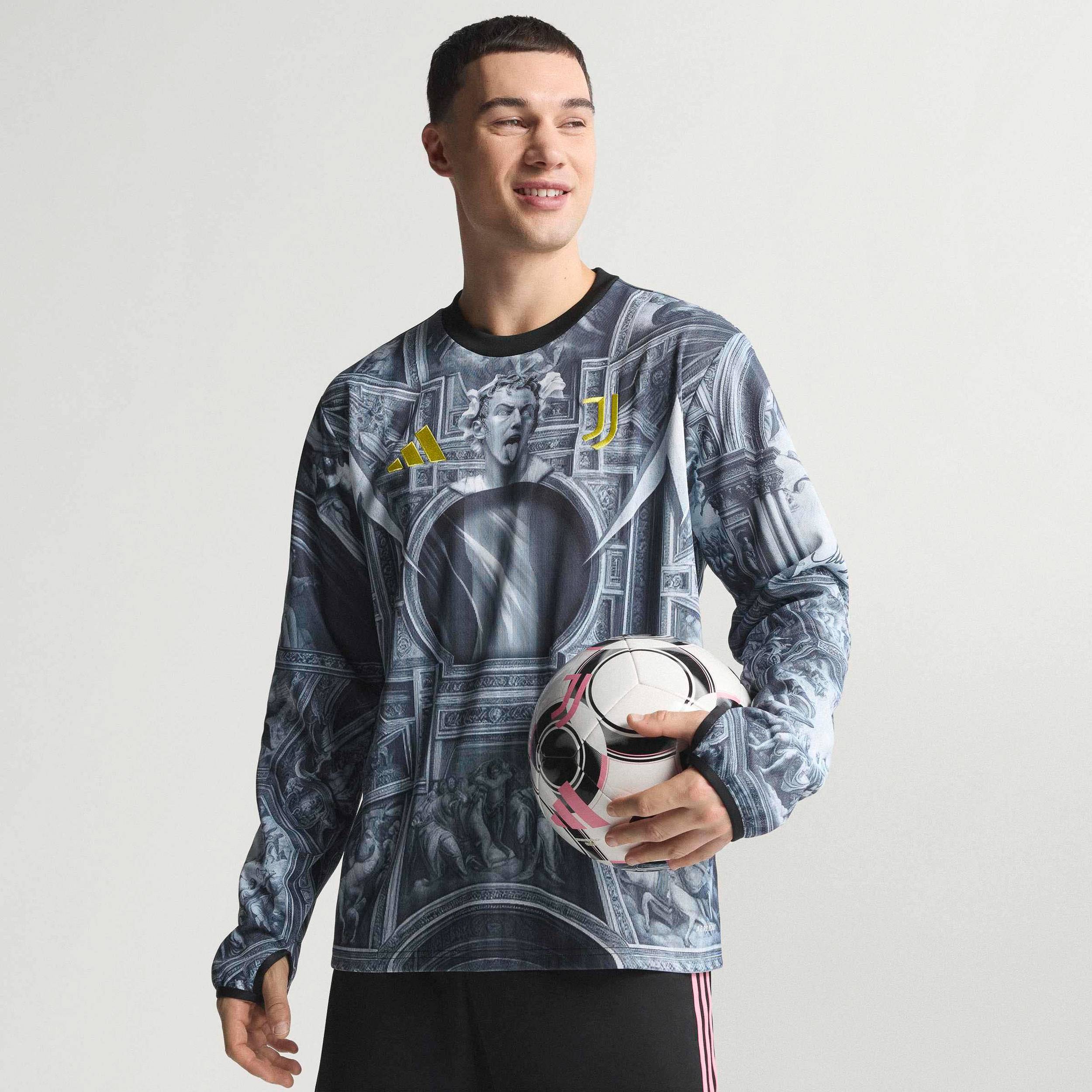 2025-26 Juventus adidas Pre-Match Warm Top