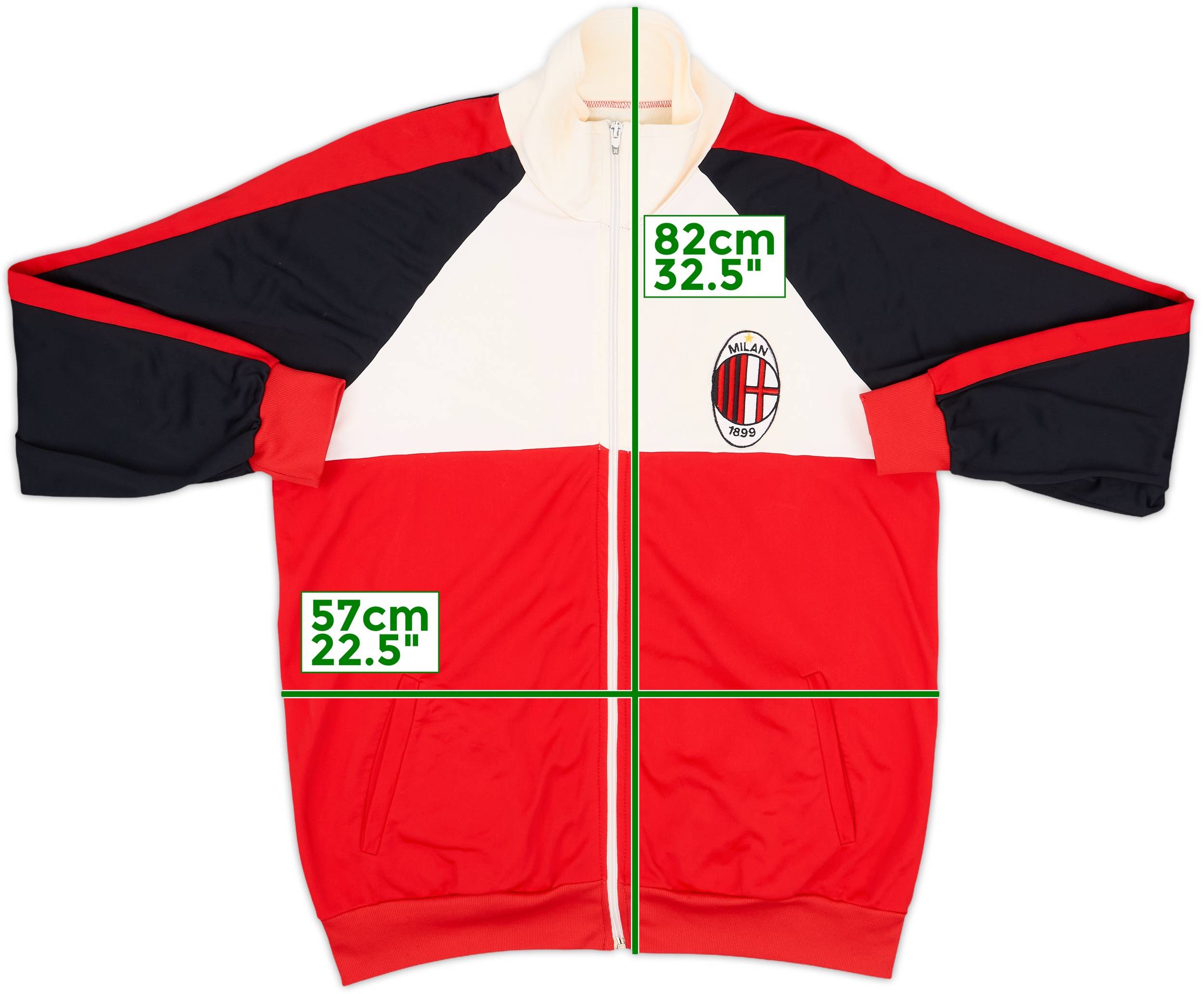 Vintage Adidas AC Milan Football Jacket Soccer Track Top