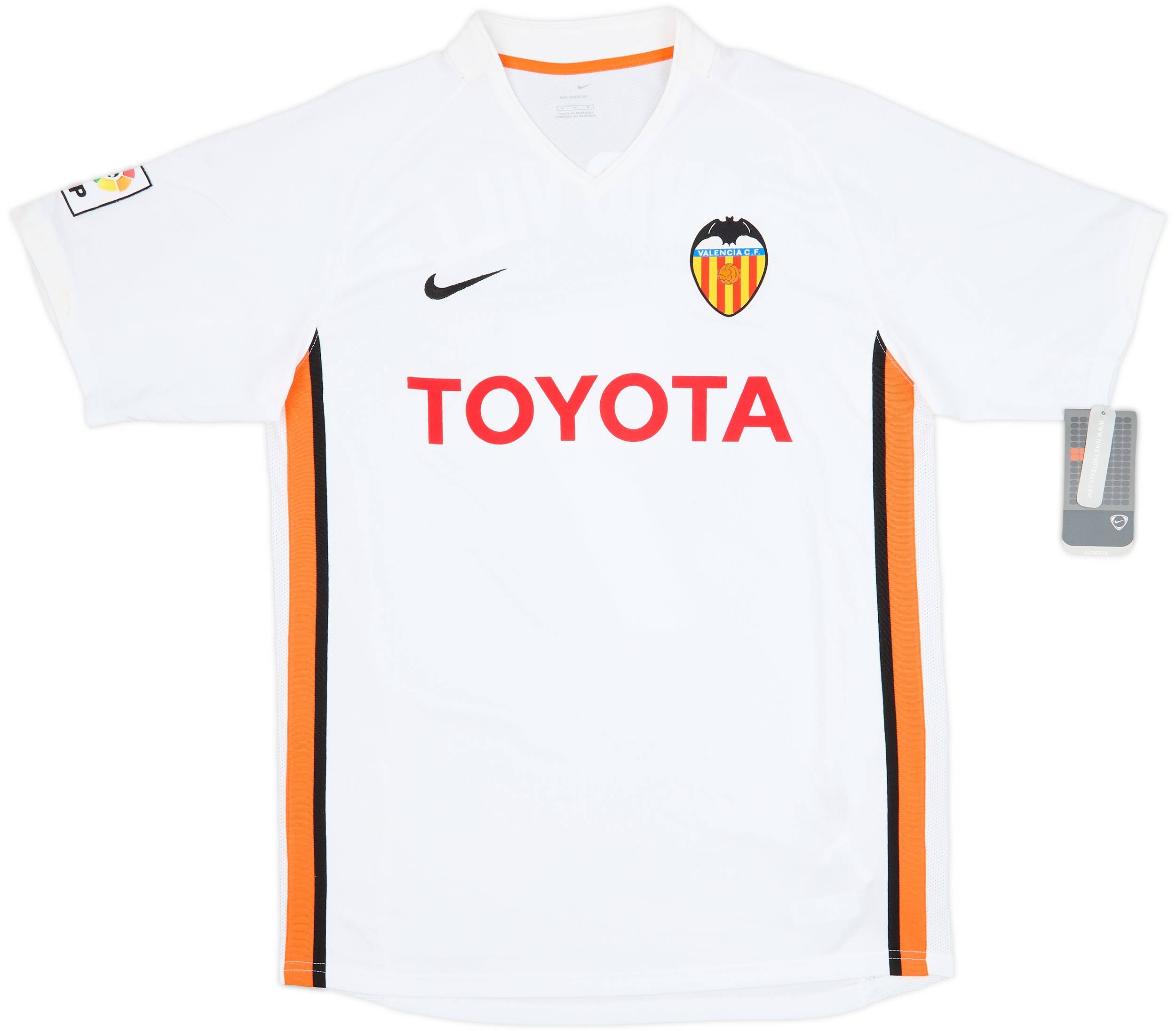 最安値 2006-07 Valencia (M) #7 Villa David Shirt Home ウェア