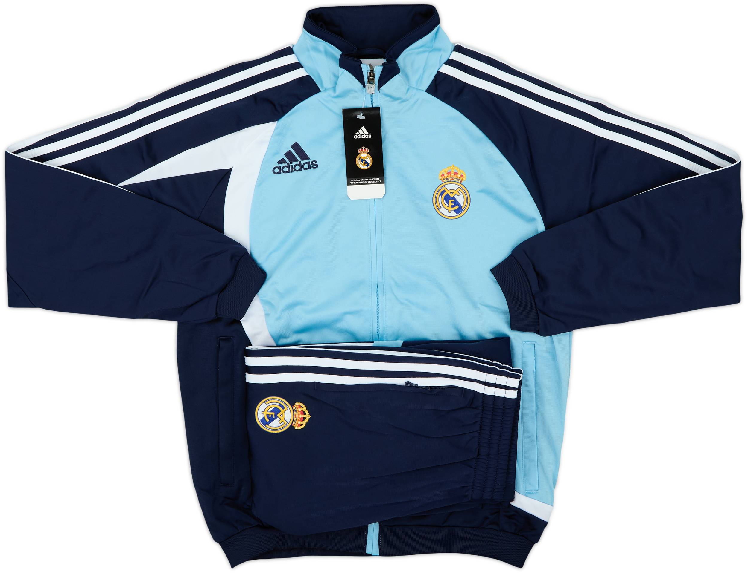 2007-08 Real Madrid adidas Tracksuit (XL.Boys)