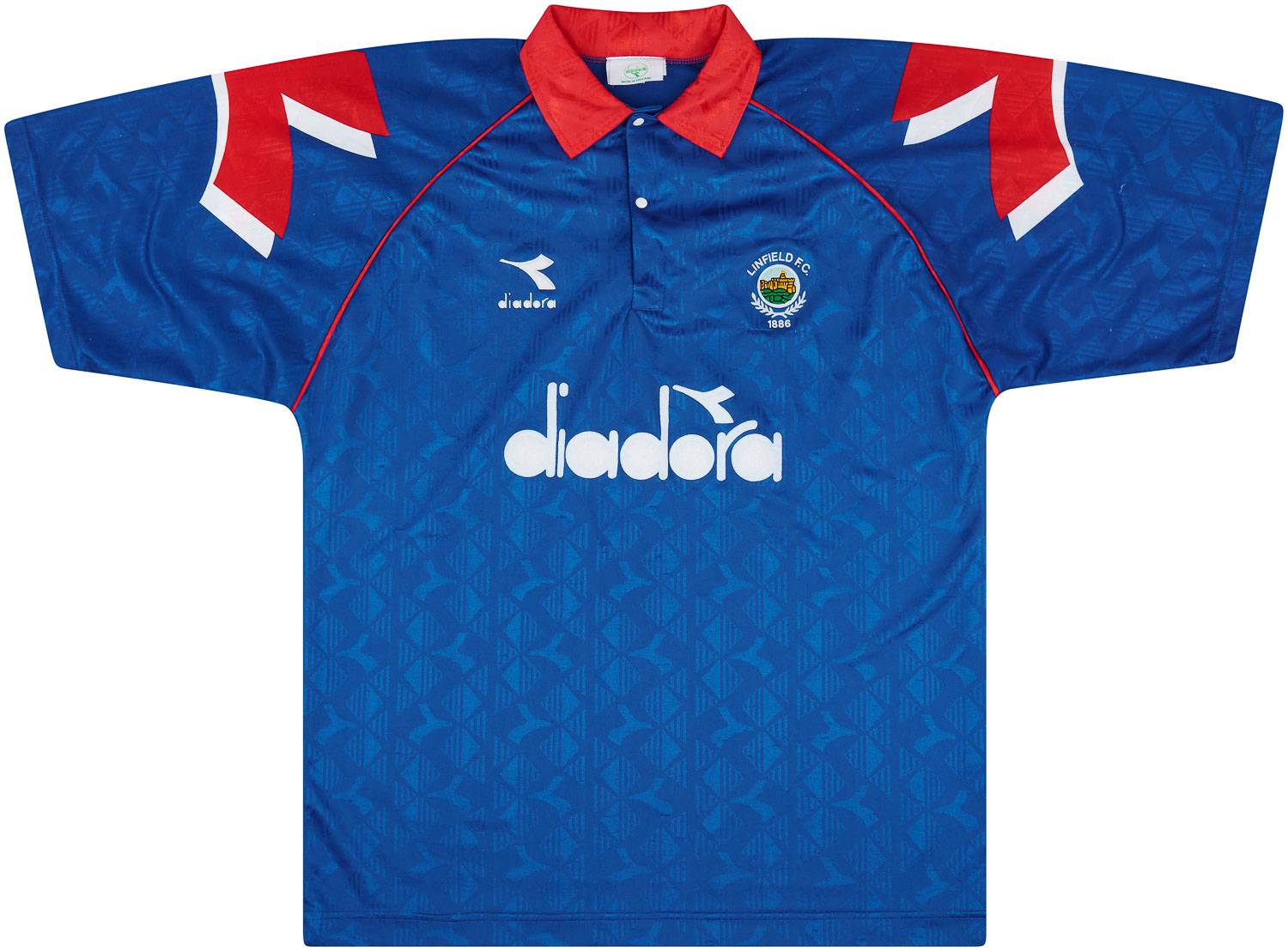 1995-96 Linfield Home Shirt - 6/10 - (XL)
