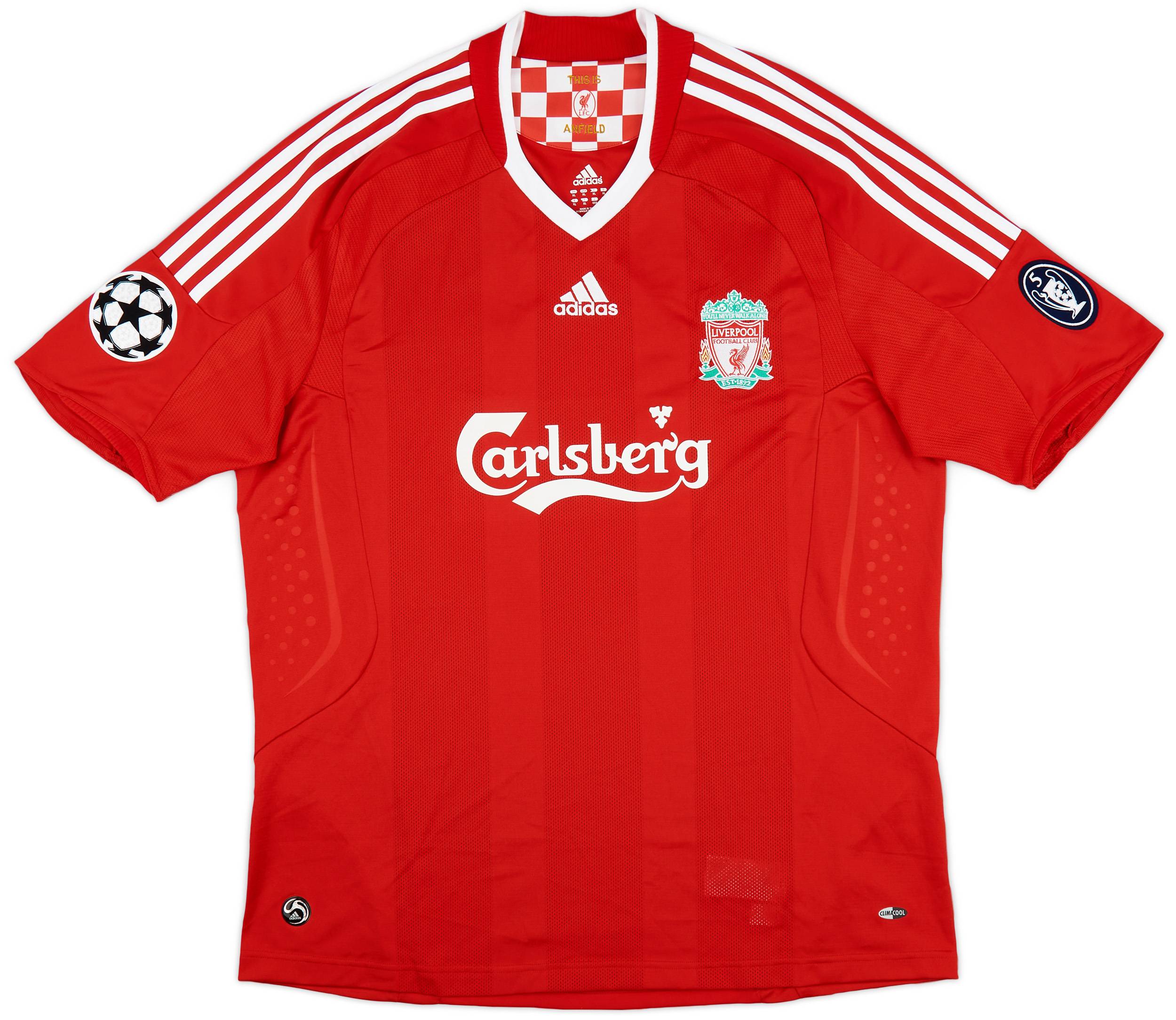 正規品 リヴァプール ALONSO 14番 シャツ 2008-10 Liverpool Home Shirt Alonso #14