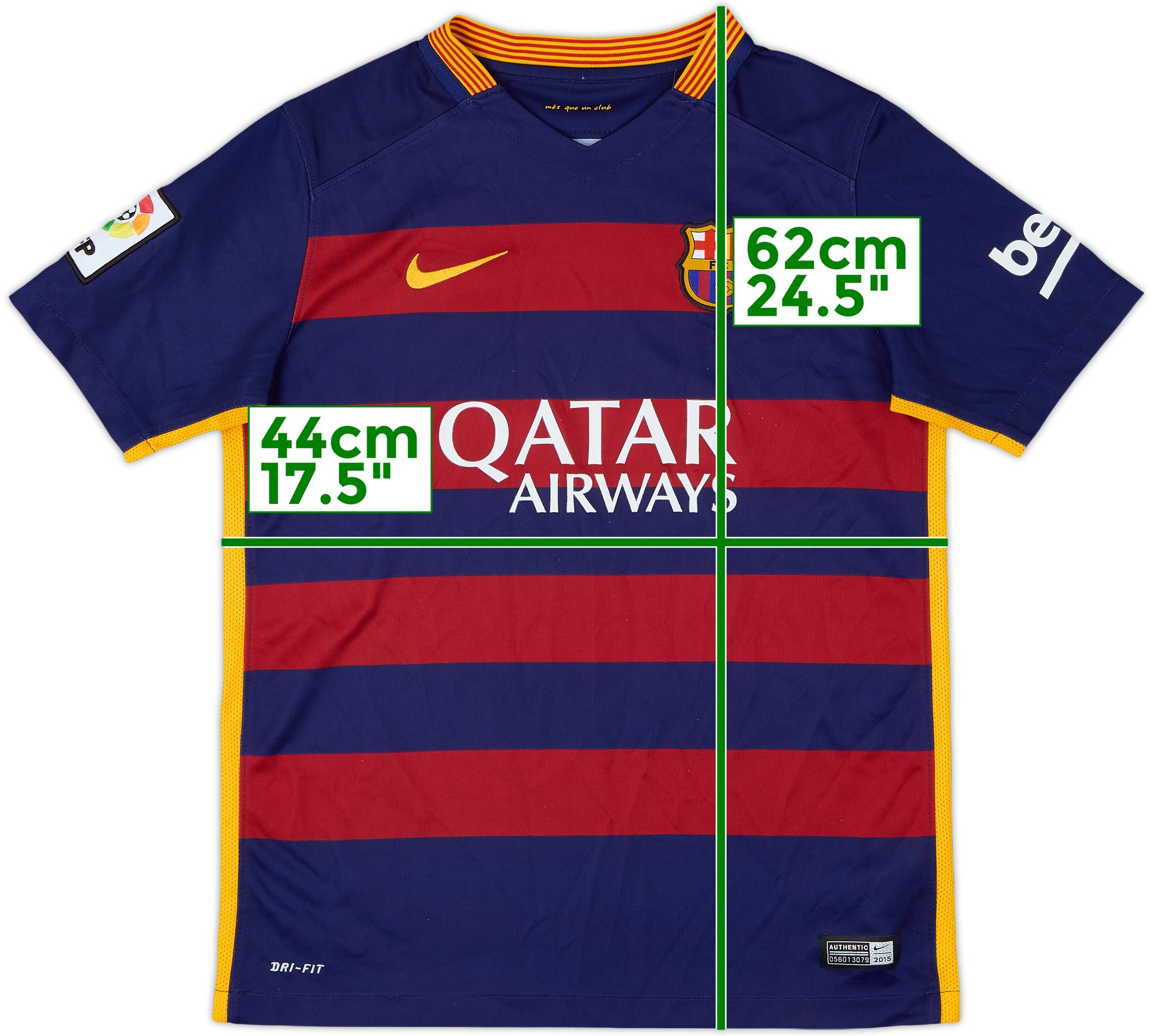 2015-16 Barcelona Nike Polo Shirt - 8/10 - (S)