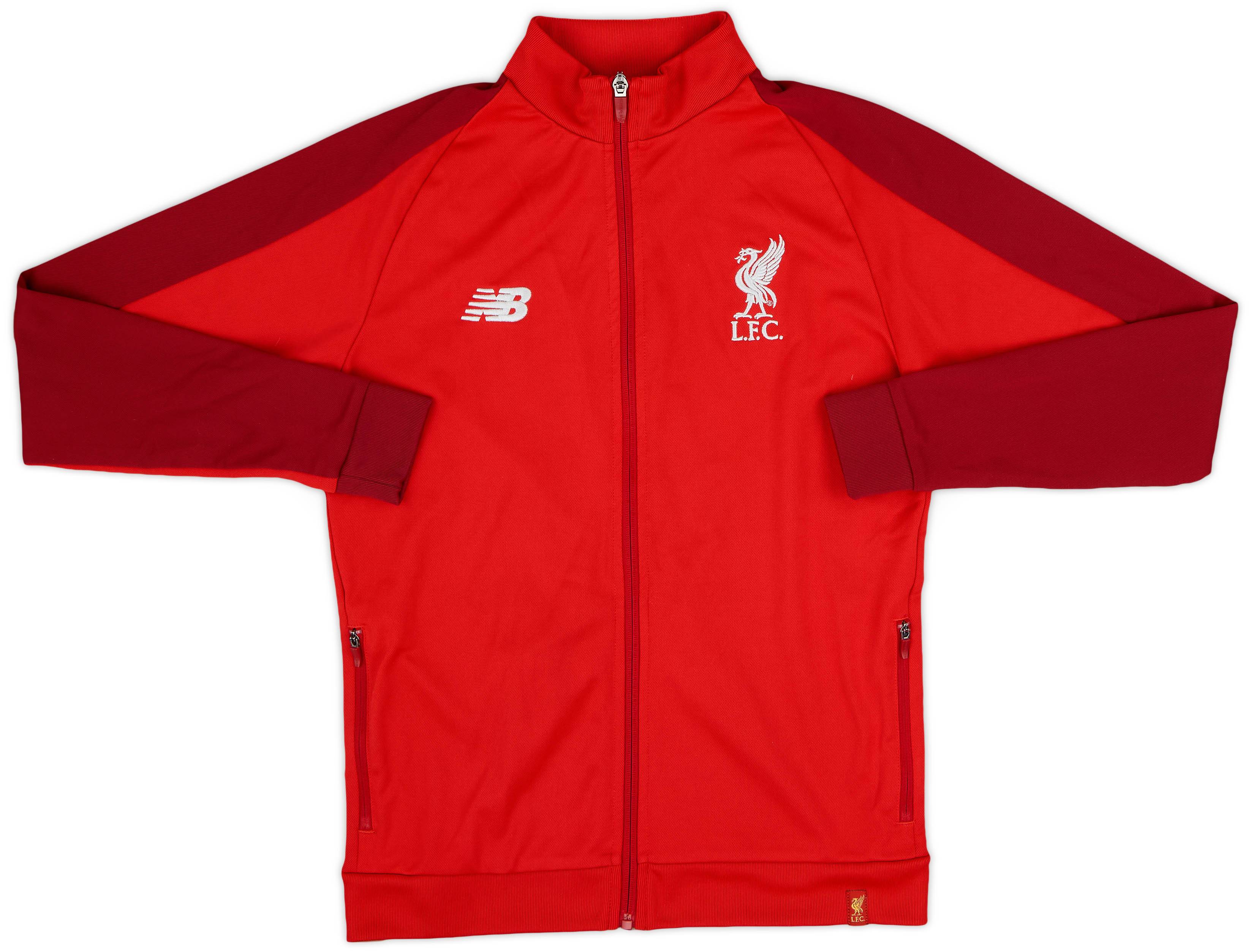 2018-19 Liverpool New Balance Track Jacket - 9/10 - (XL.Boys)