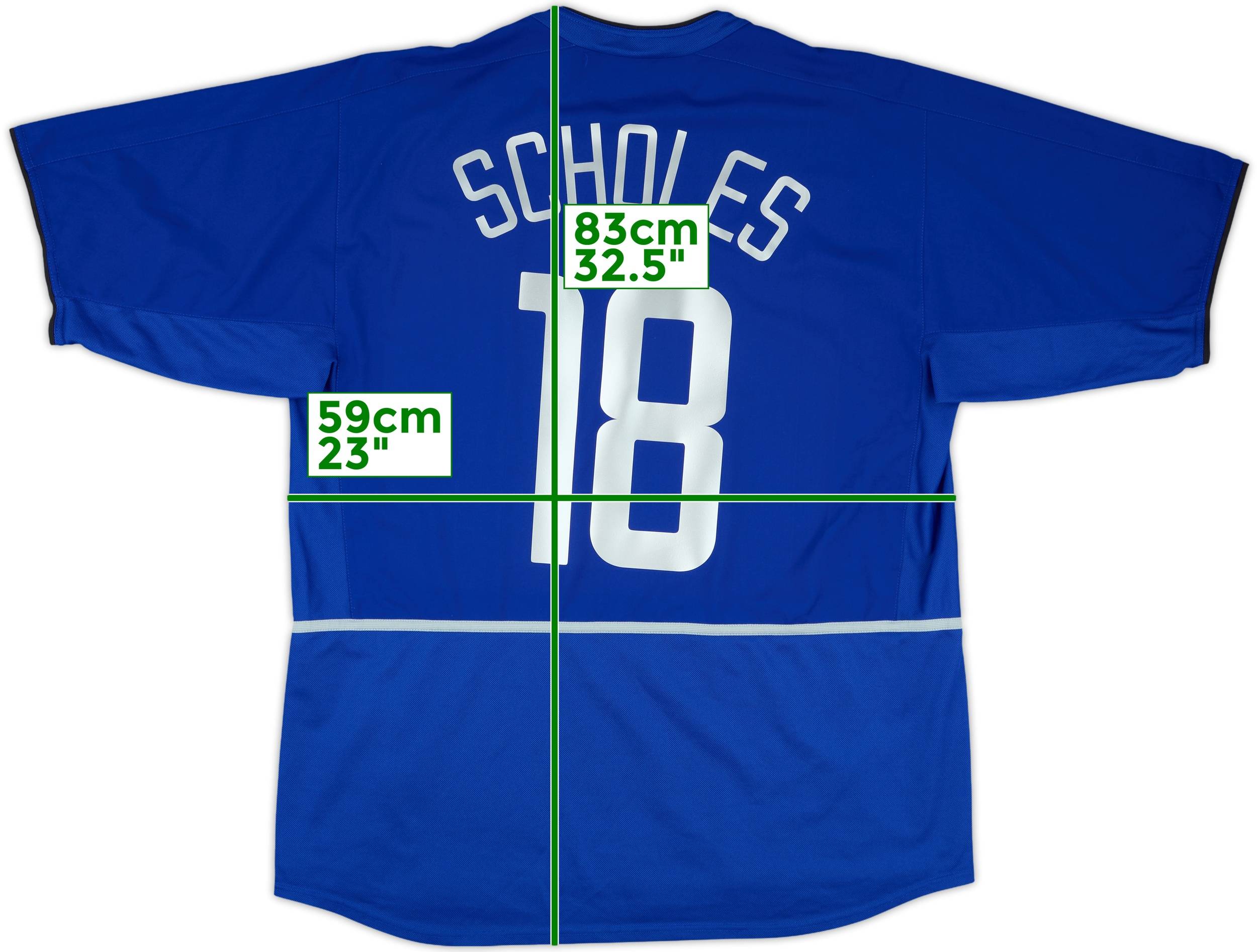 2002-03 Manchester United Third Shirt Scholes #18 - 5/10 - (XL)