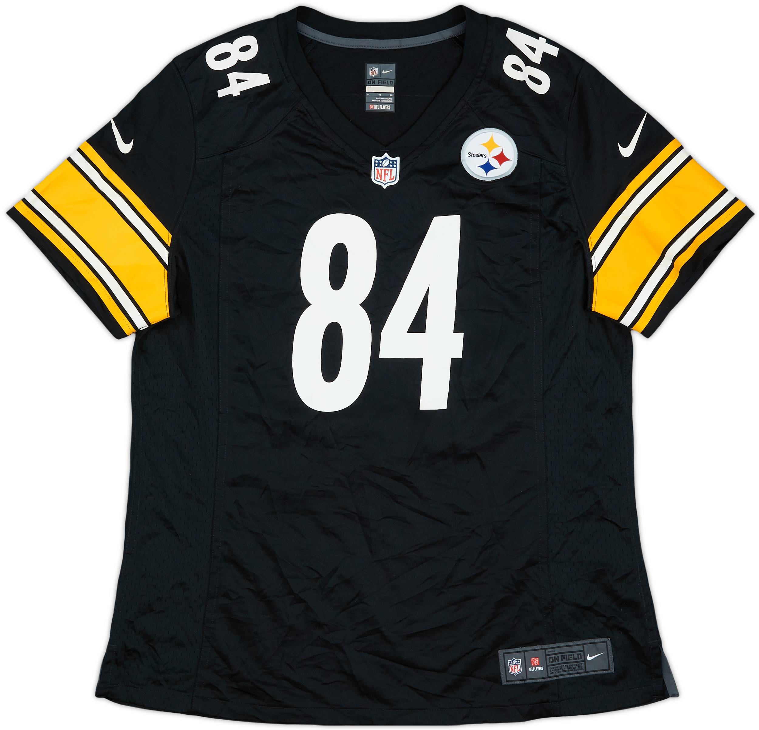 NIKE NFL STEELERS 84 Antonio Brown Size Medium Yellow
