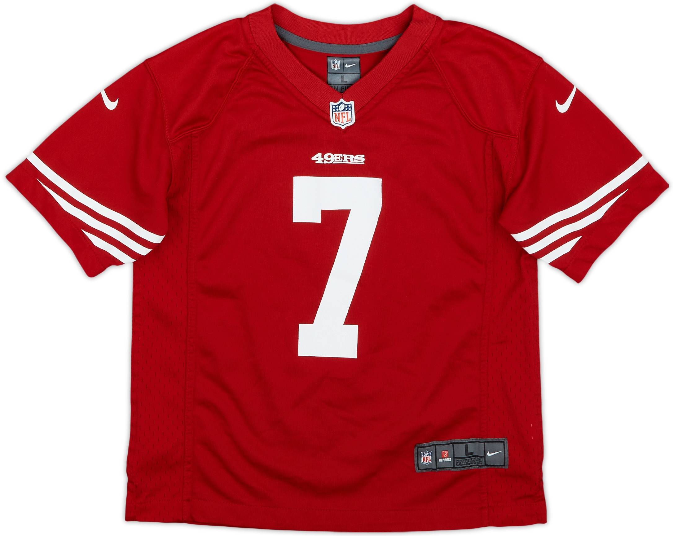 いま人気のアイテム 2012-16 Home Game Nike #7 Kaepernick 49ers Francisco San ユニフォーム