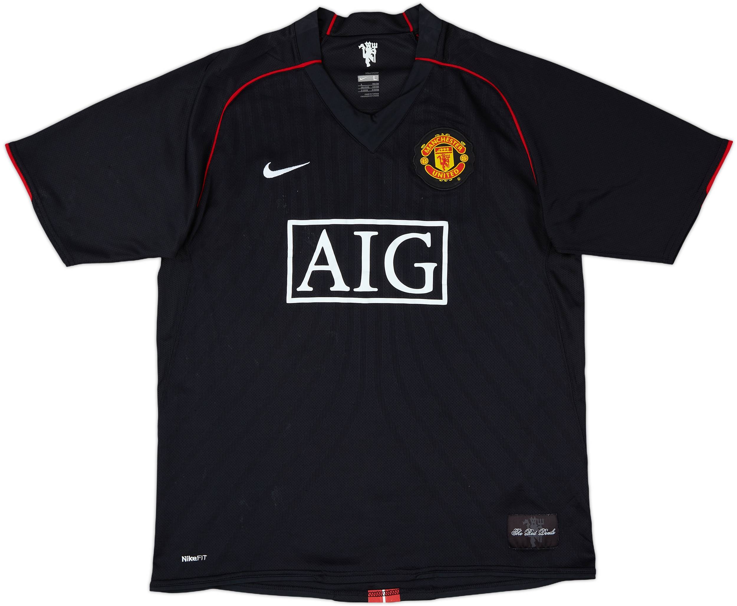 2007-08 Manchester United Away Shirt Ronaldo #7 - 5/10 - (L)