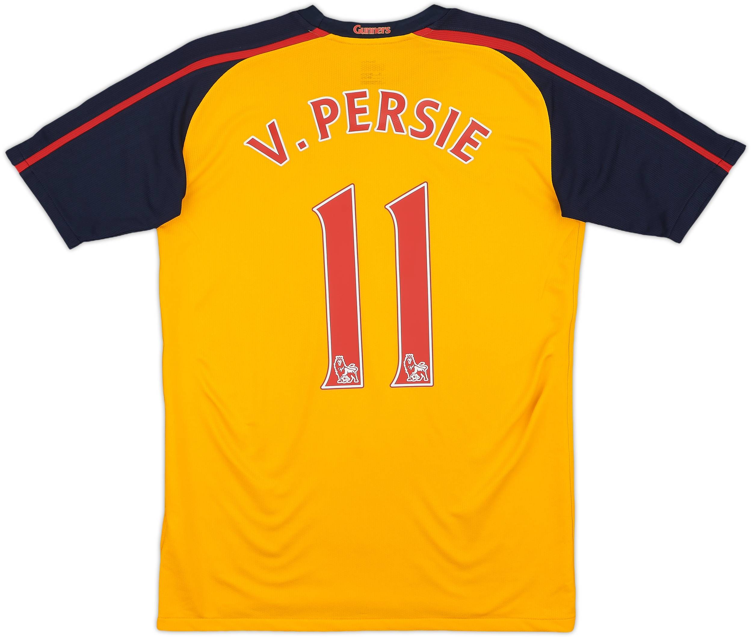 アーセナル　09/10 ユニフォーム Arsenal V. PERSIE 2008-09 Arsenal Away Shirt V.Persie #11 - 9/10 - (XL.Boys)
