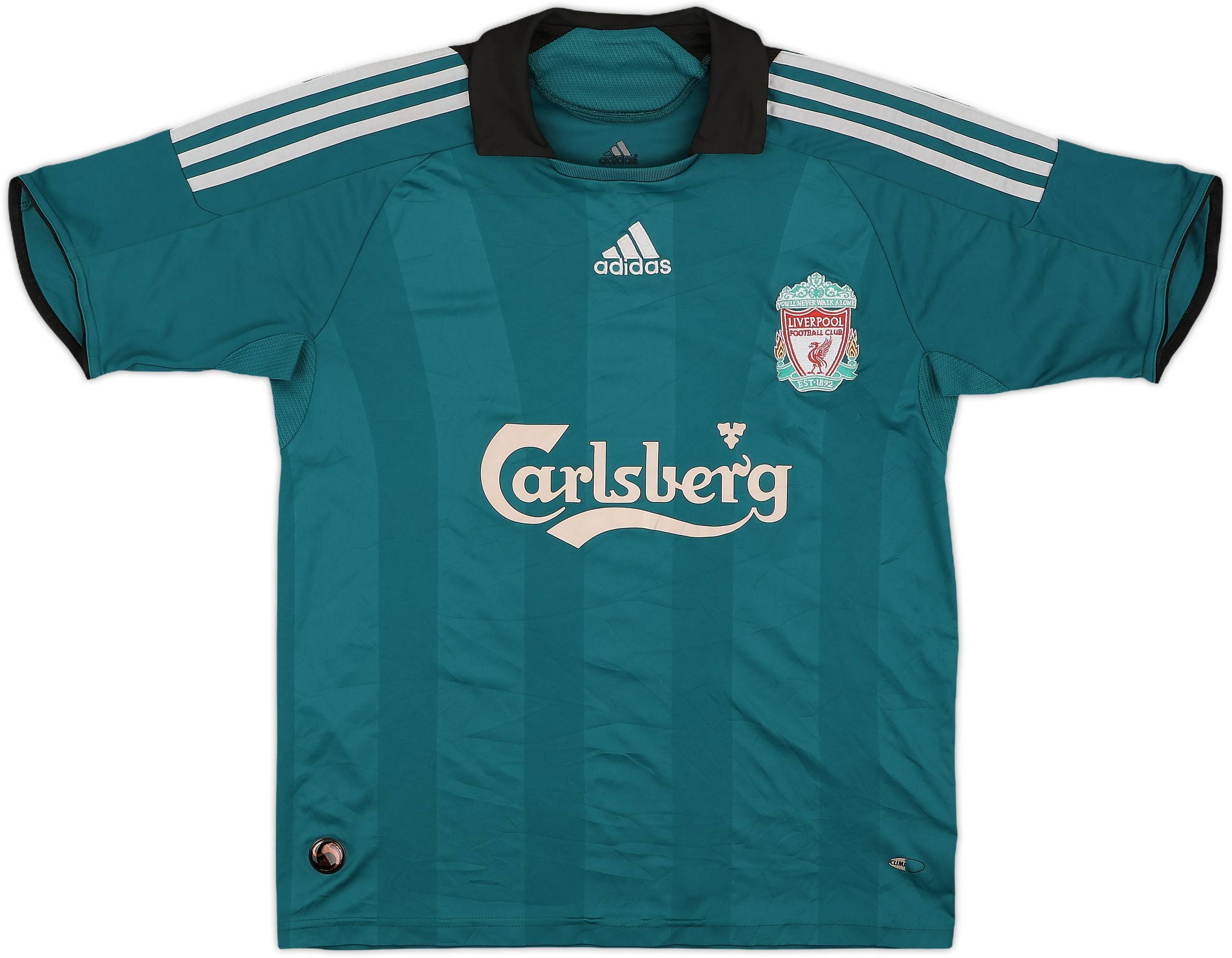 08-09★Liverpool★adidas★サッカーユニフォーム★Torres 2008/09 Torres #9 Liverpool adidas Third Football Shirt (L
