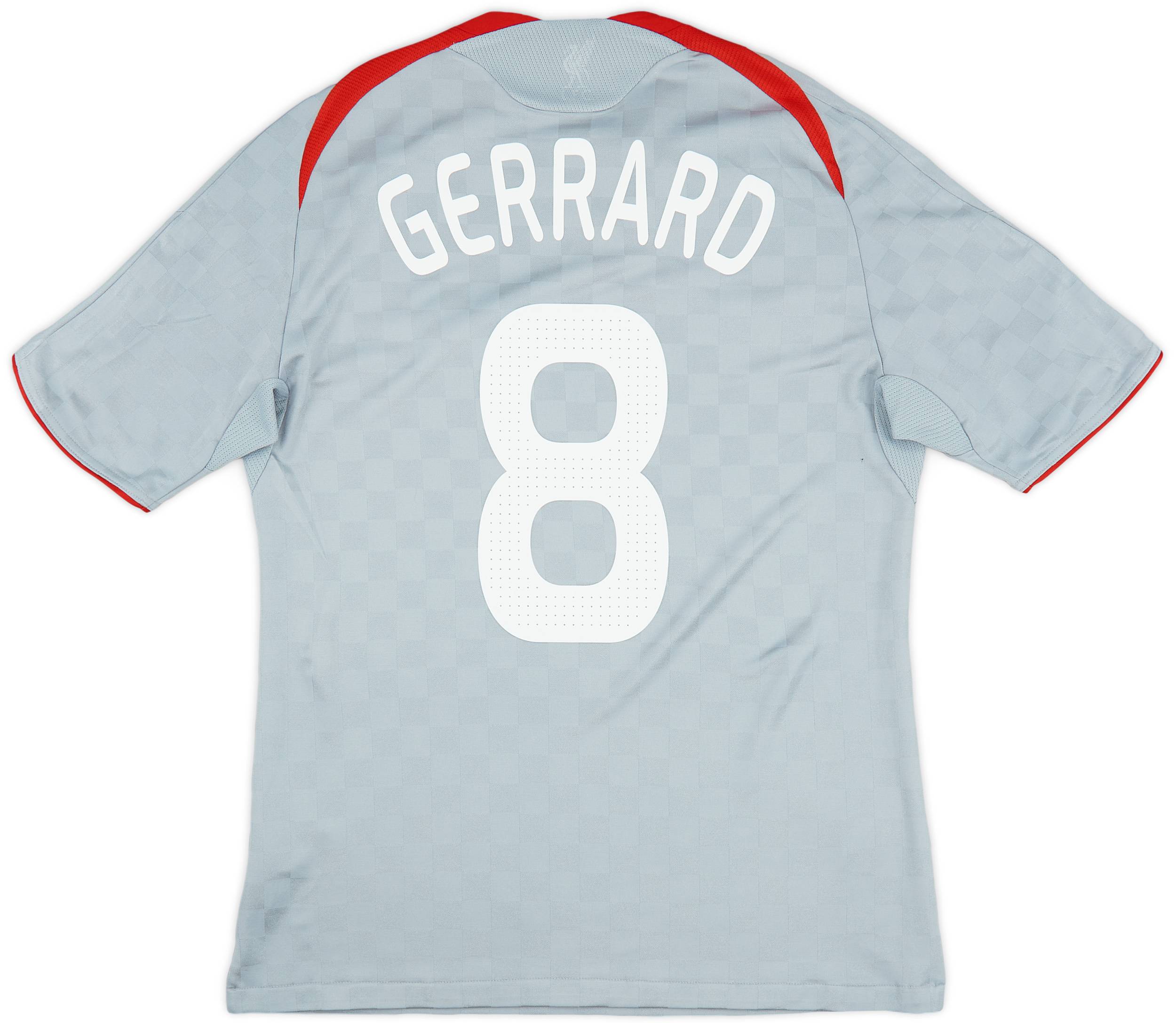 a*a様 リバプール GERRARD 8番 アウェイ　09 2008-09 Liverpool Away Shirt Gerrard #8