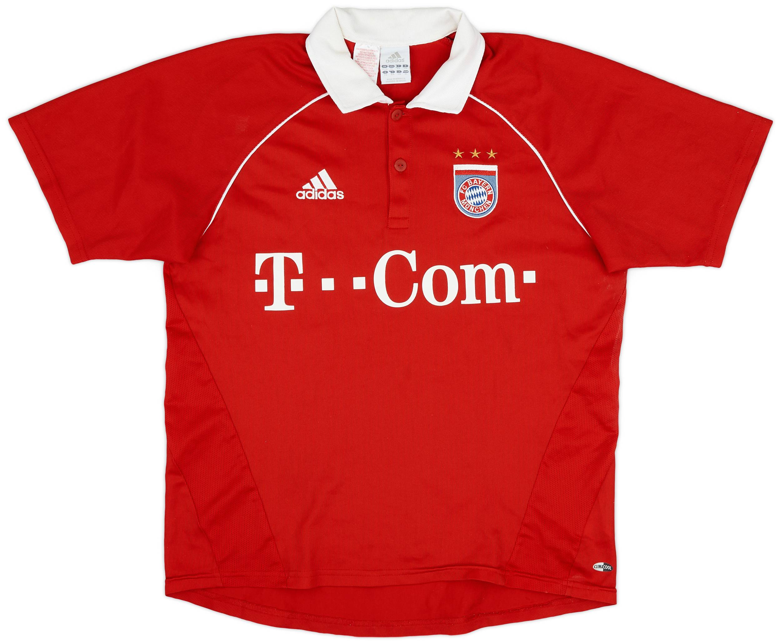 2005-06 Bayern Munich Home Shirt Ballack #13 - 5/10 - (S.Boys)