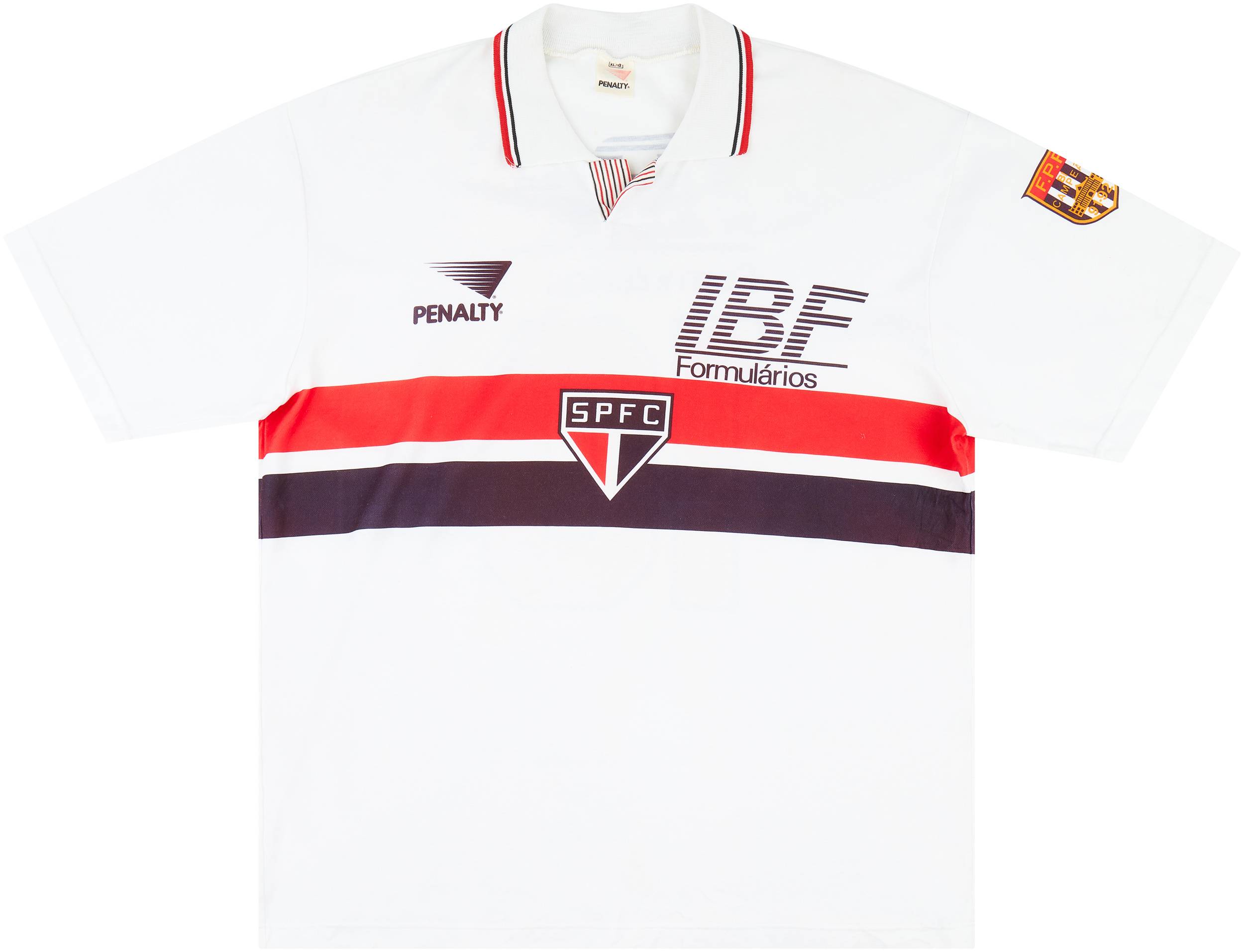 90s 91-92 ペナルティ PENALTY Sao Paulo FC サンパウロFC 半袖