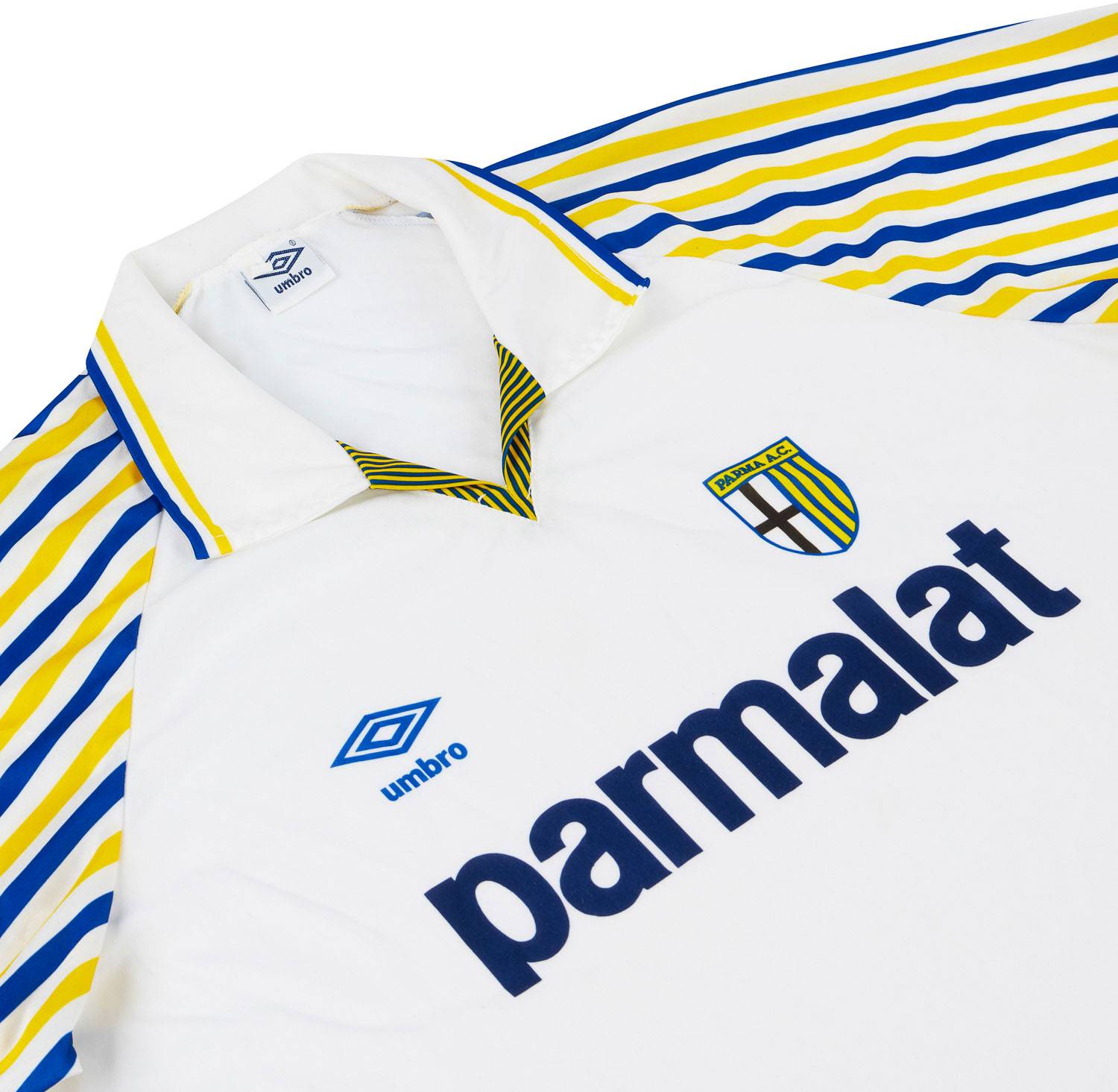 1990-91 Parma Home Shirt - 8/10 - (XL)