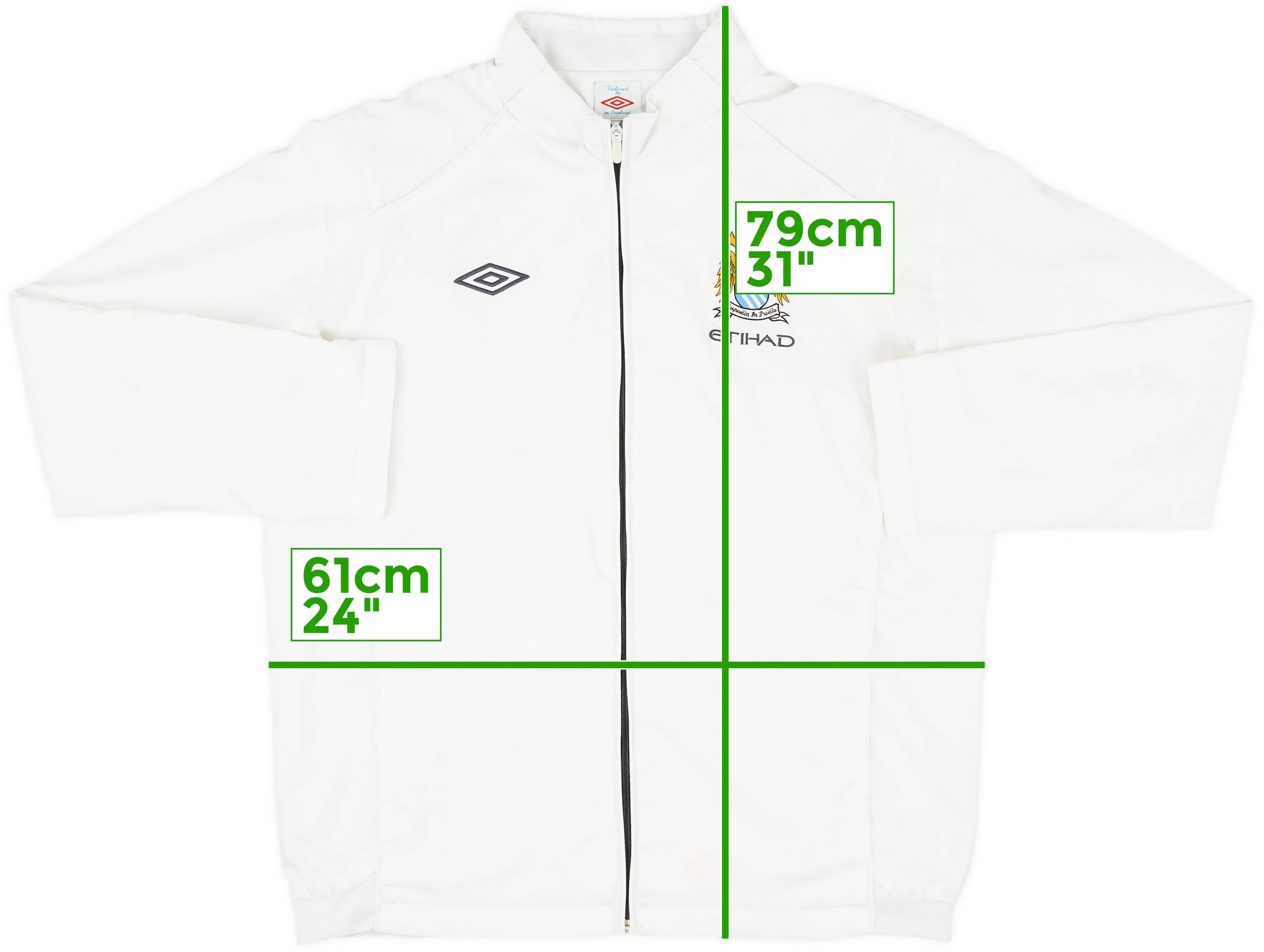 2010-11 Manchester City Umbro 'Diamond Series' Retro Style