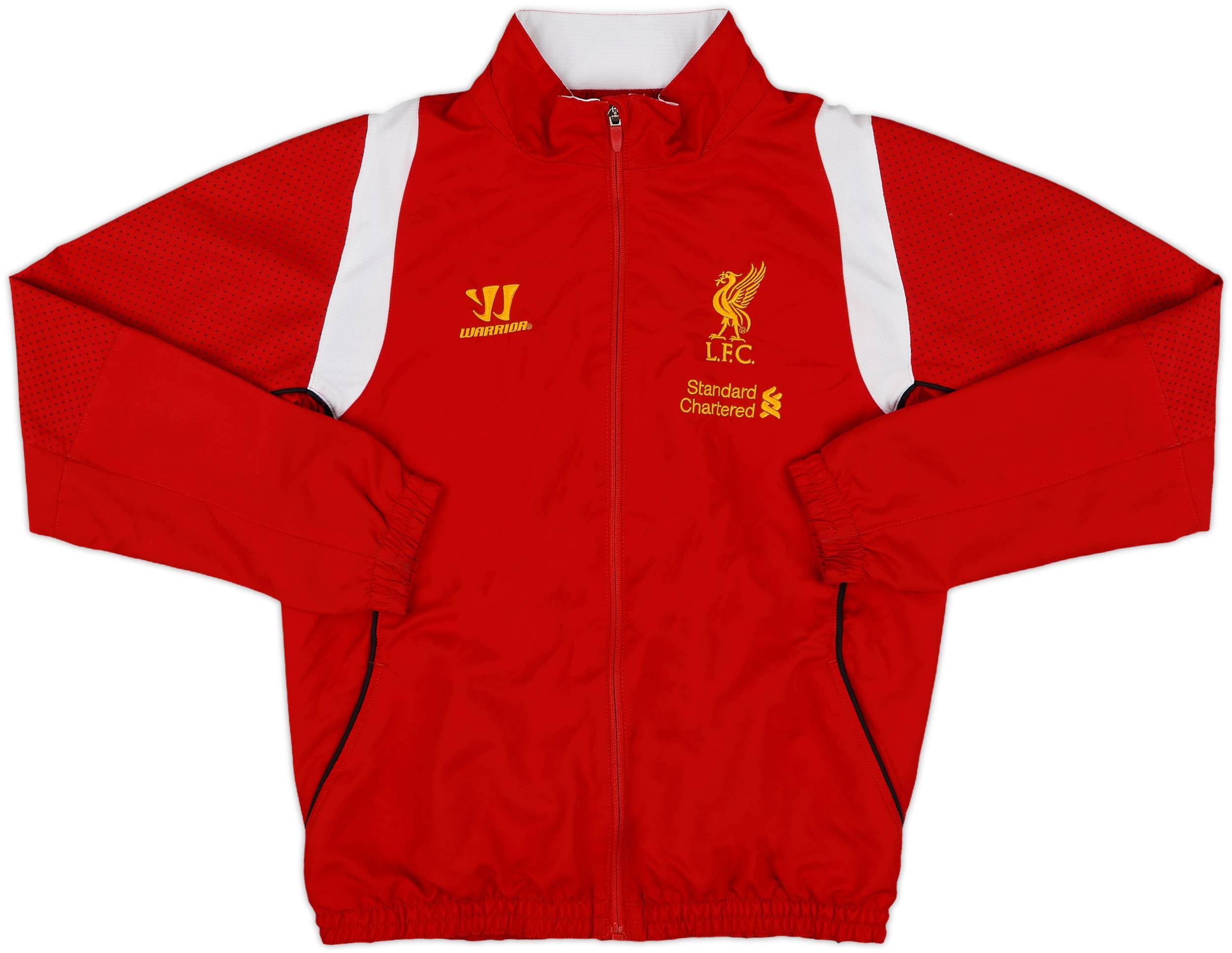 Liverpool FC Warrior 12-13ジャケット Mサイズ 2012-13 Liverpool Warrior Track Jacket - 8/10 - (XL)