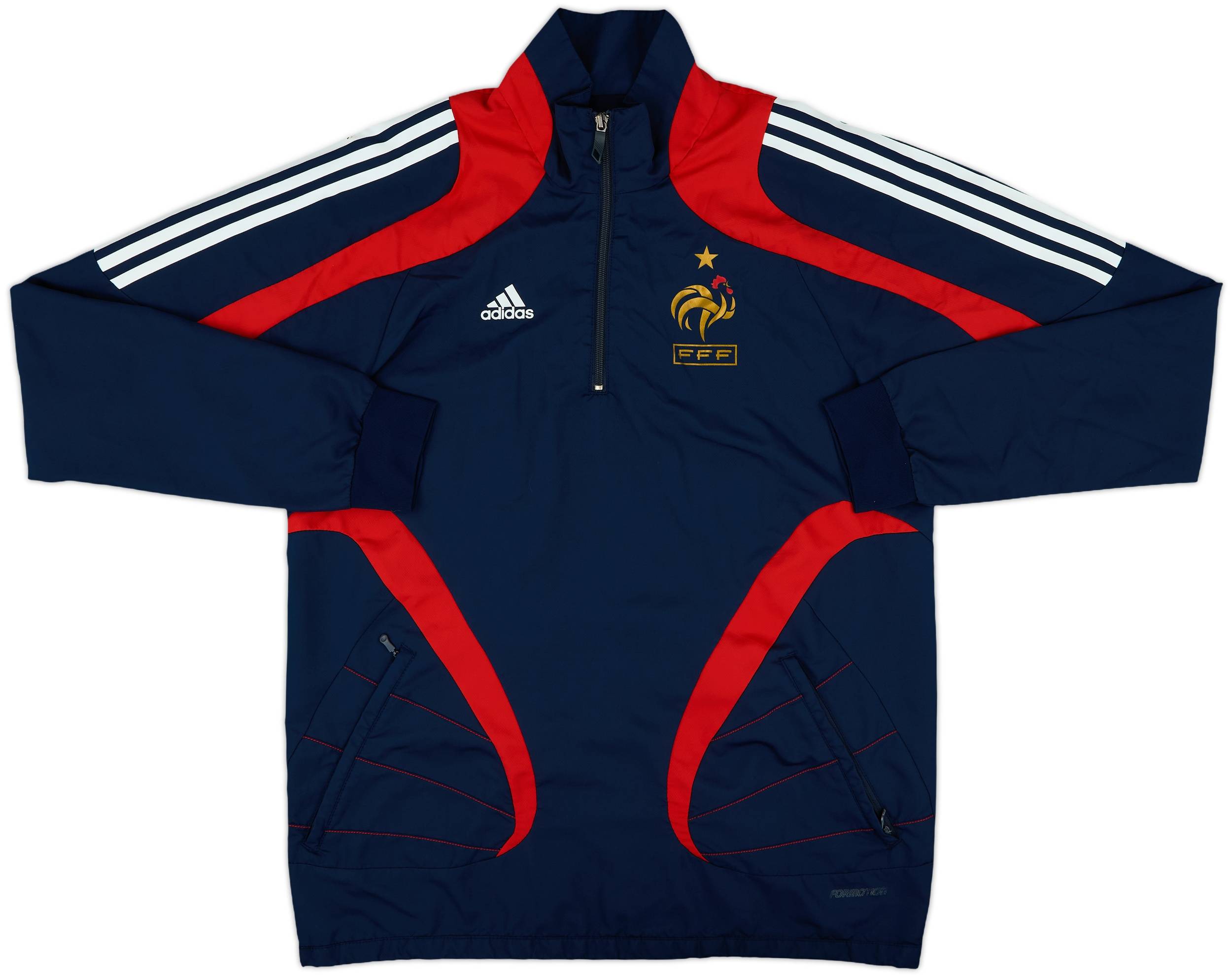 2007-08 France Player Issue Formotion 1/4 Zip Drill Top - 8