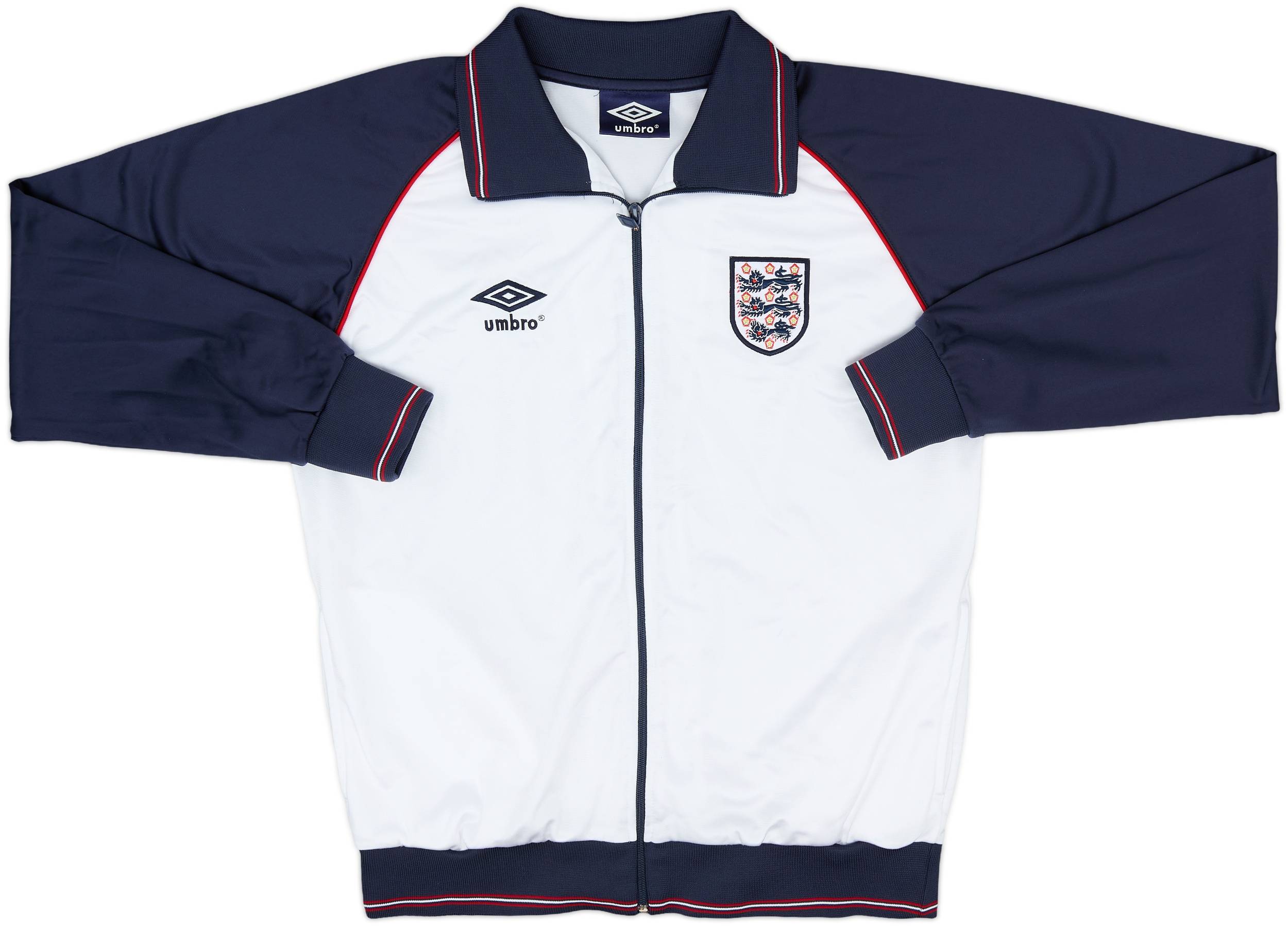 レア　Great Britain ジャージ ラグビーシャツ Umbro 90s 1999-00 England Umbro Retro Track Jacket - 9/10 - (M)