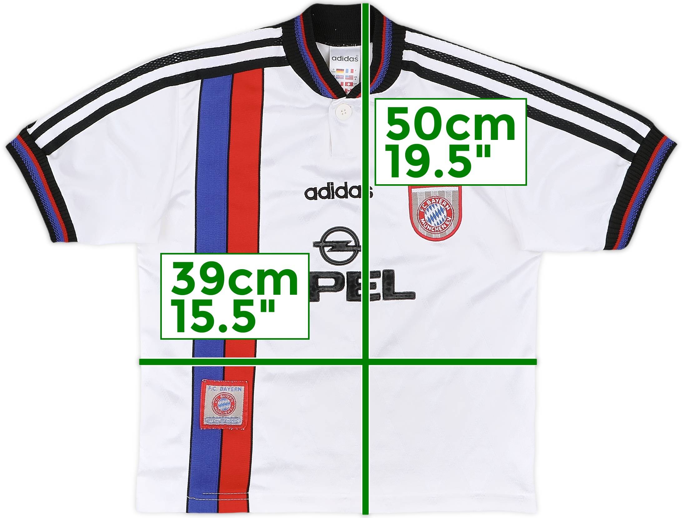 1996-98 Bayern Munich Away Shirt - 6/10 - (S.Boys)
