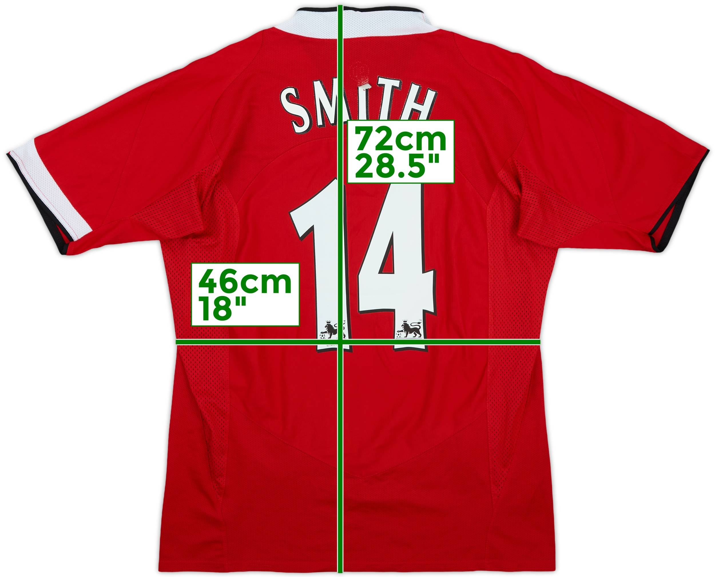 Manchester United 2004-2006 Home Long Sleeve Shirt #14 Alan