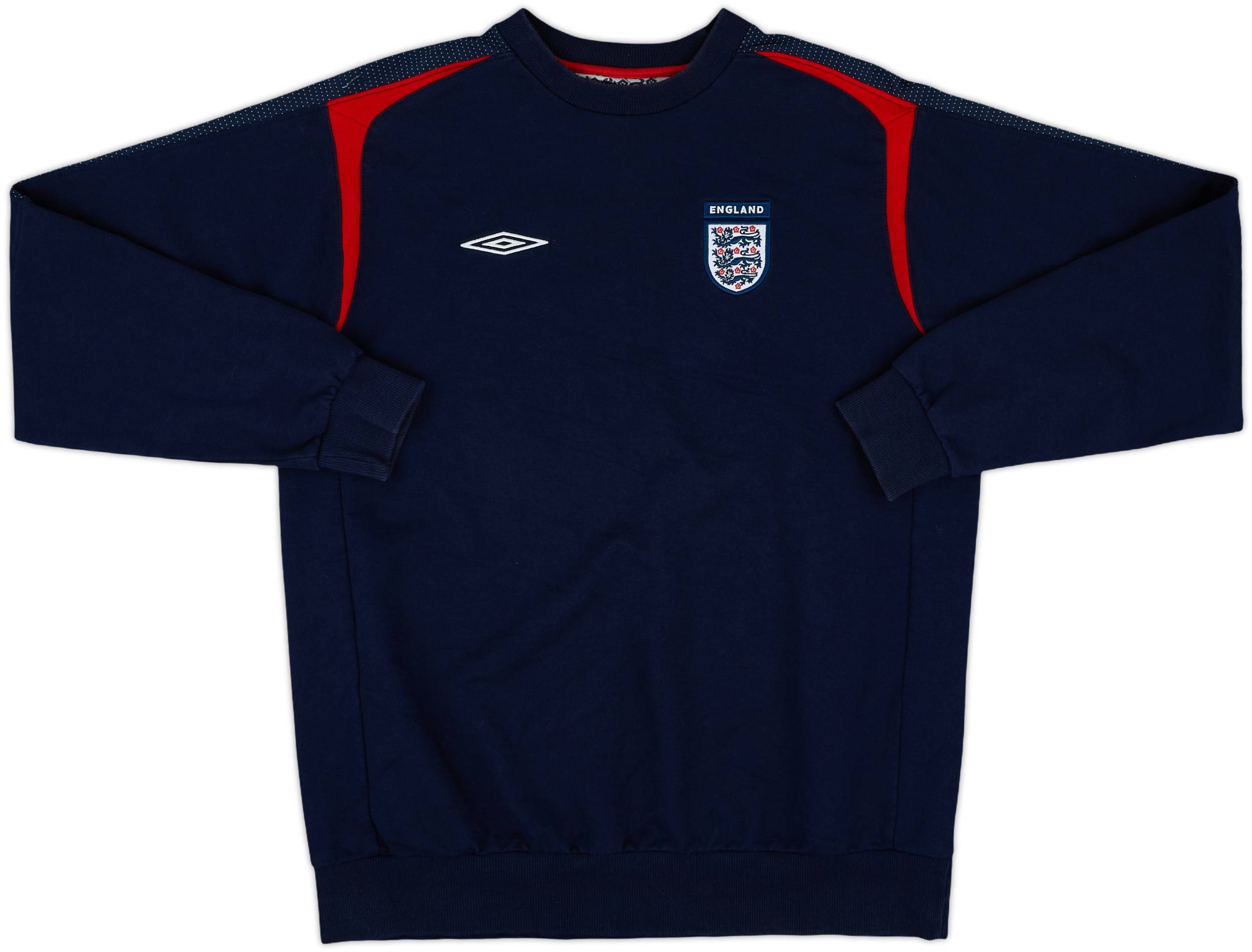 2006-08 England Umbro Sweat Top - 9/10 - (S)