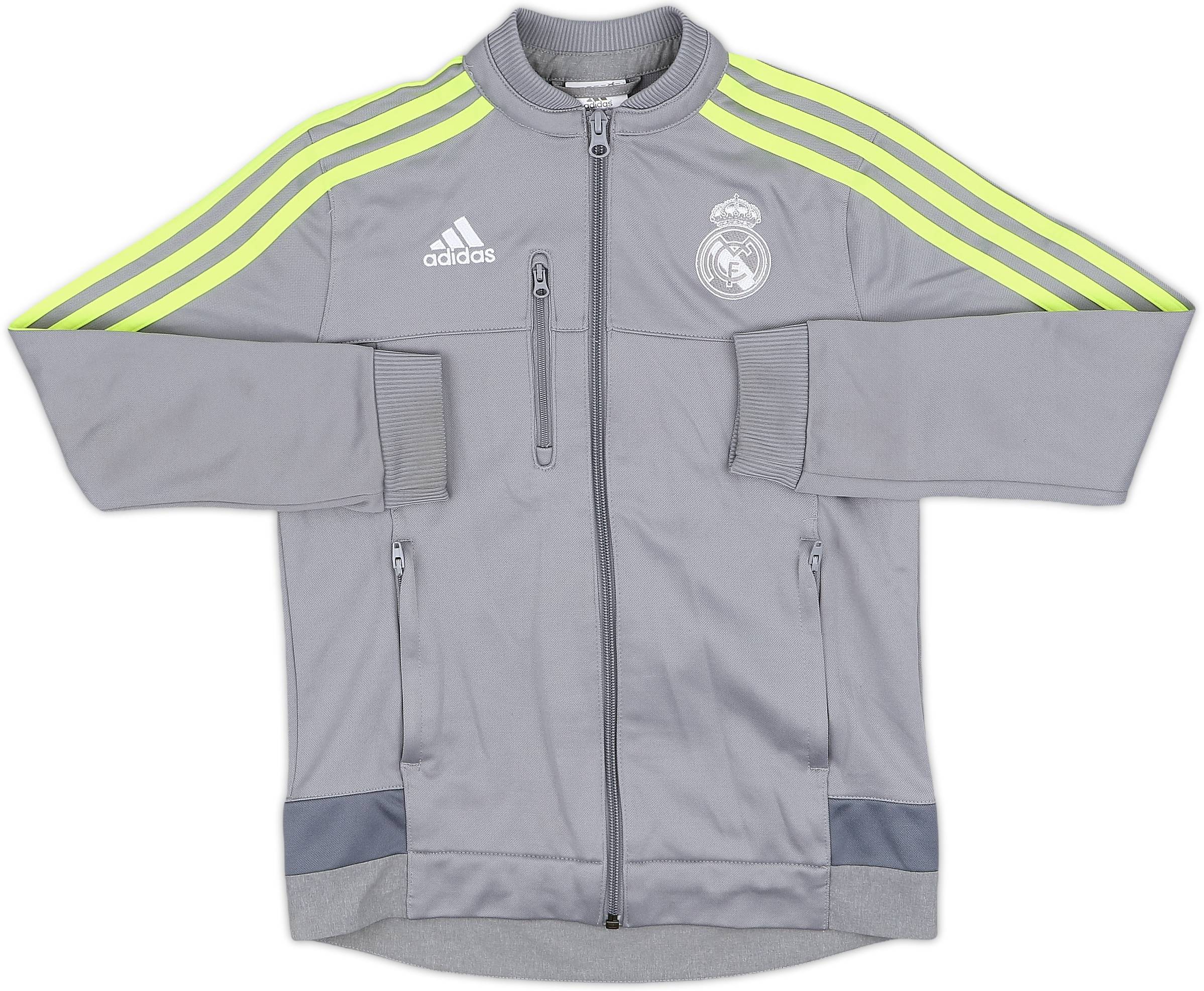 2015-16 Real Madrid adidas Track Jacket - 9/10 - (M)