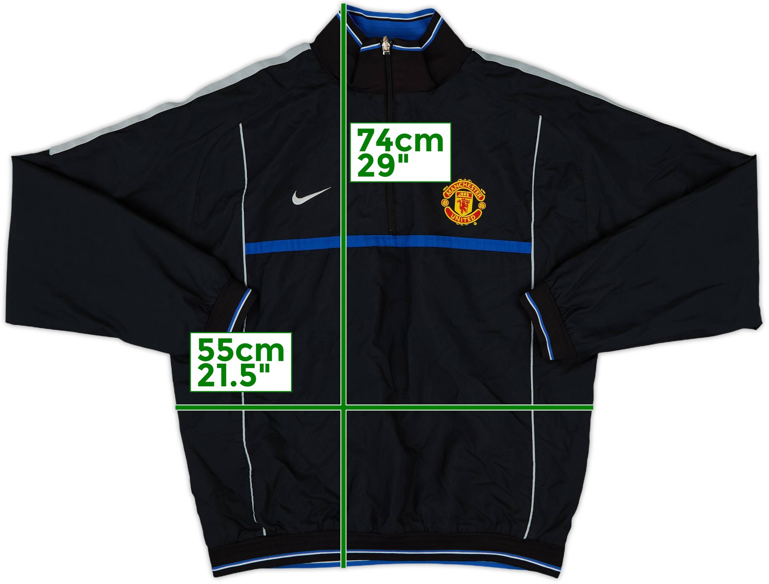 2025-25 秋冬新作  ハイブランドの 1/4 Nike United Manchester 2002-03 Zip 8/10 - Top Reversible ウェア