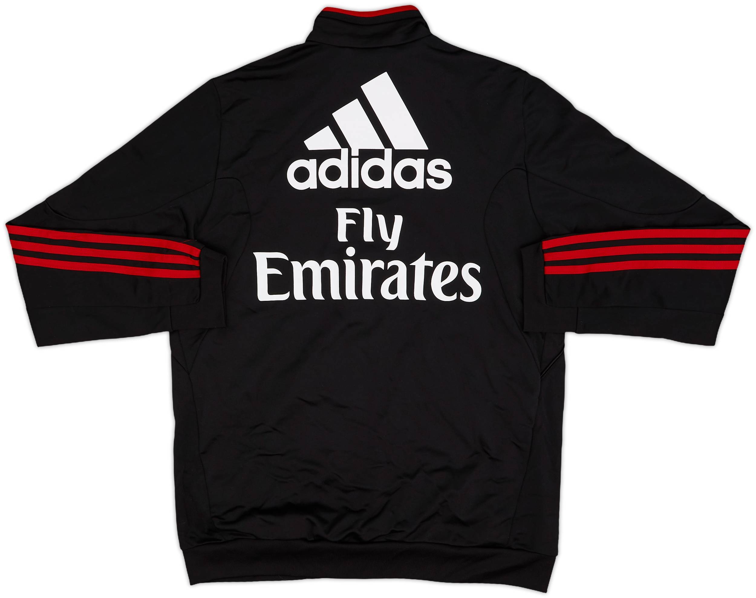 2012-13 AC Milan adidas Track Jacket - 8/10 - (L.Boys)