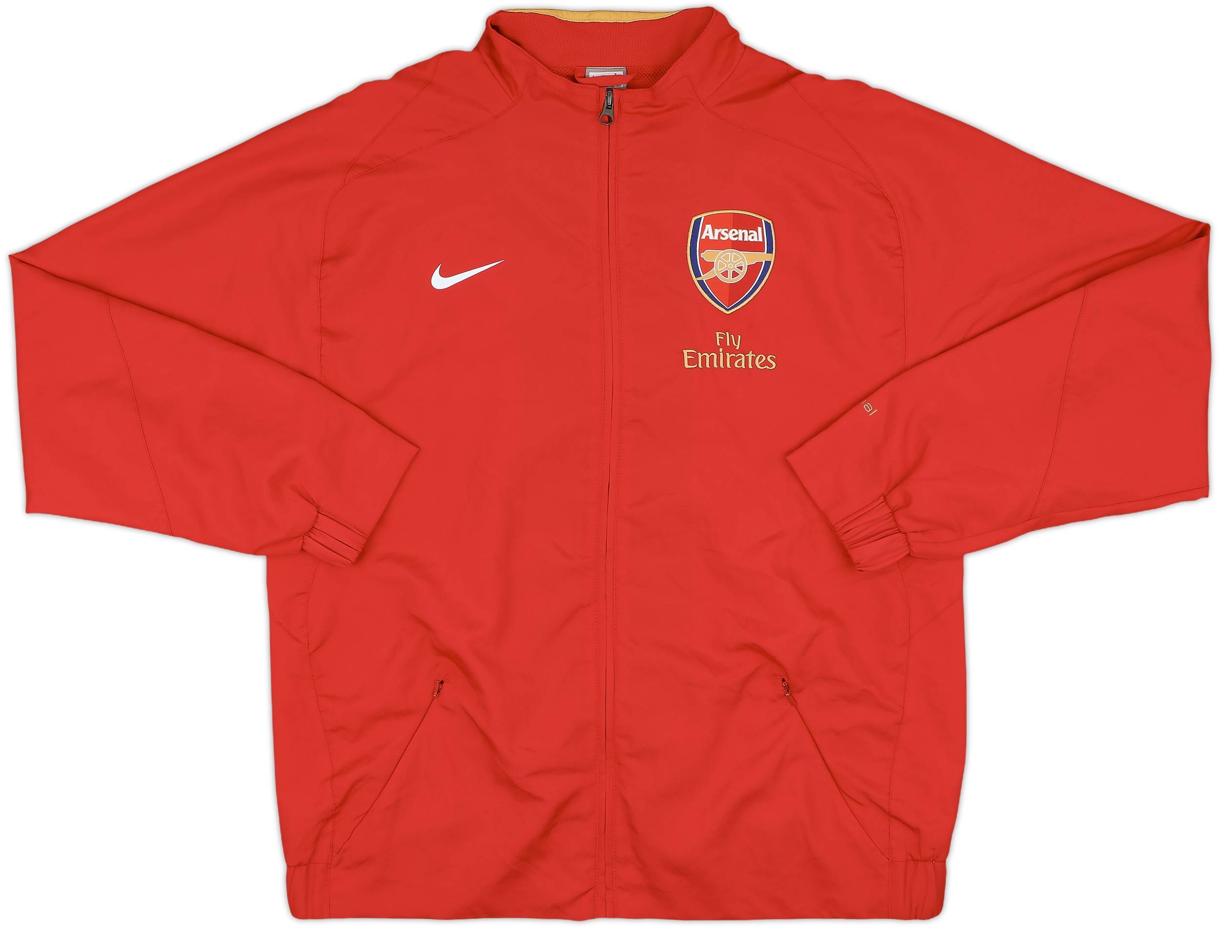 2008-09 Arsenal Nike Track Jacket - 8/10 - (L)