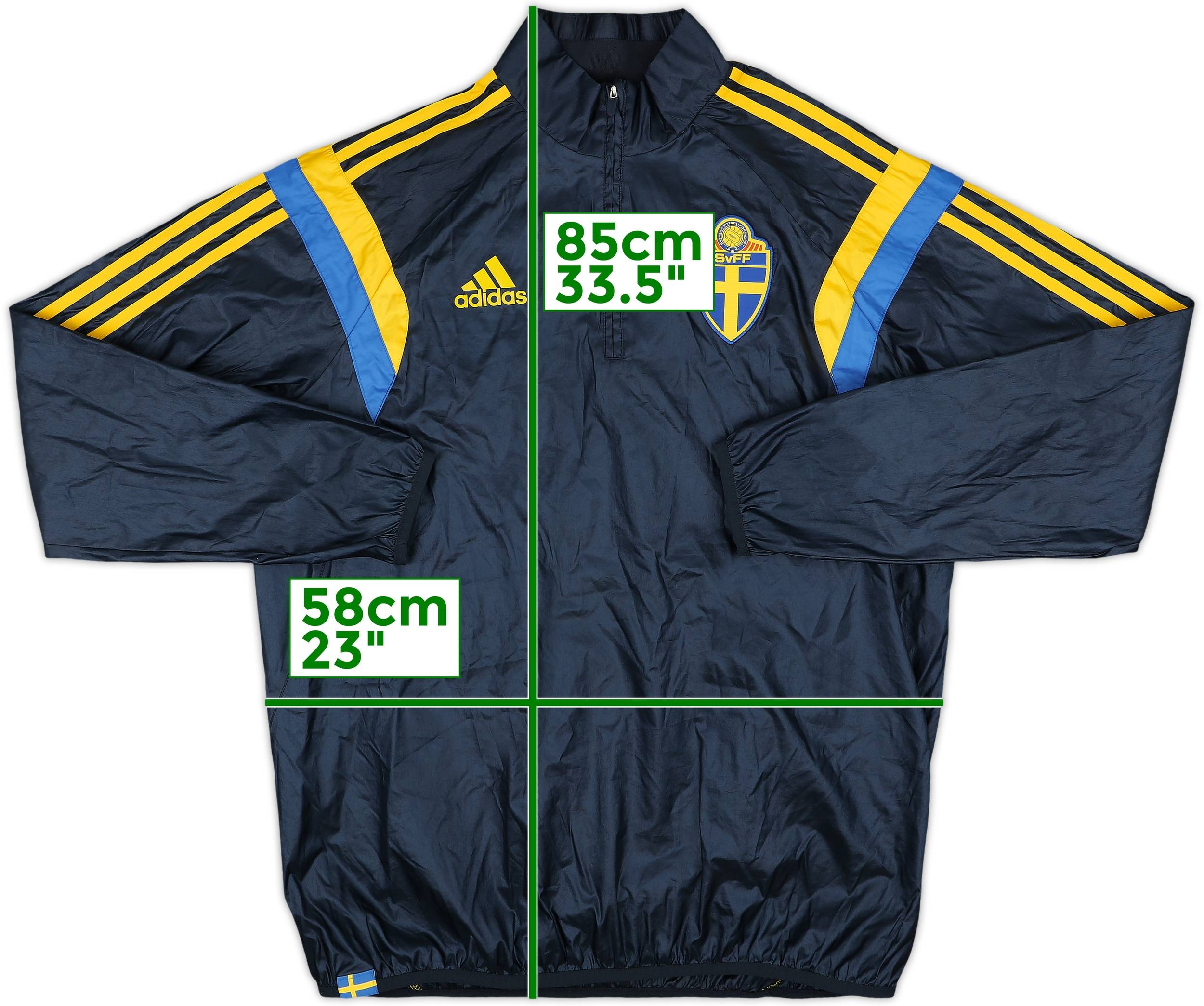 2008-10 Sweden Player Issue Umbro Track Jacket - 6/10 - (XL)