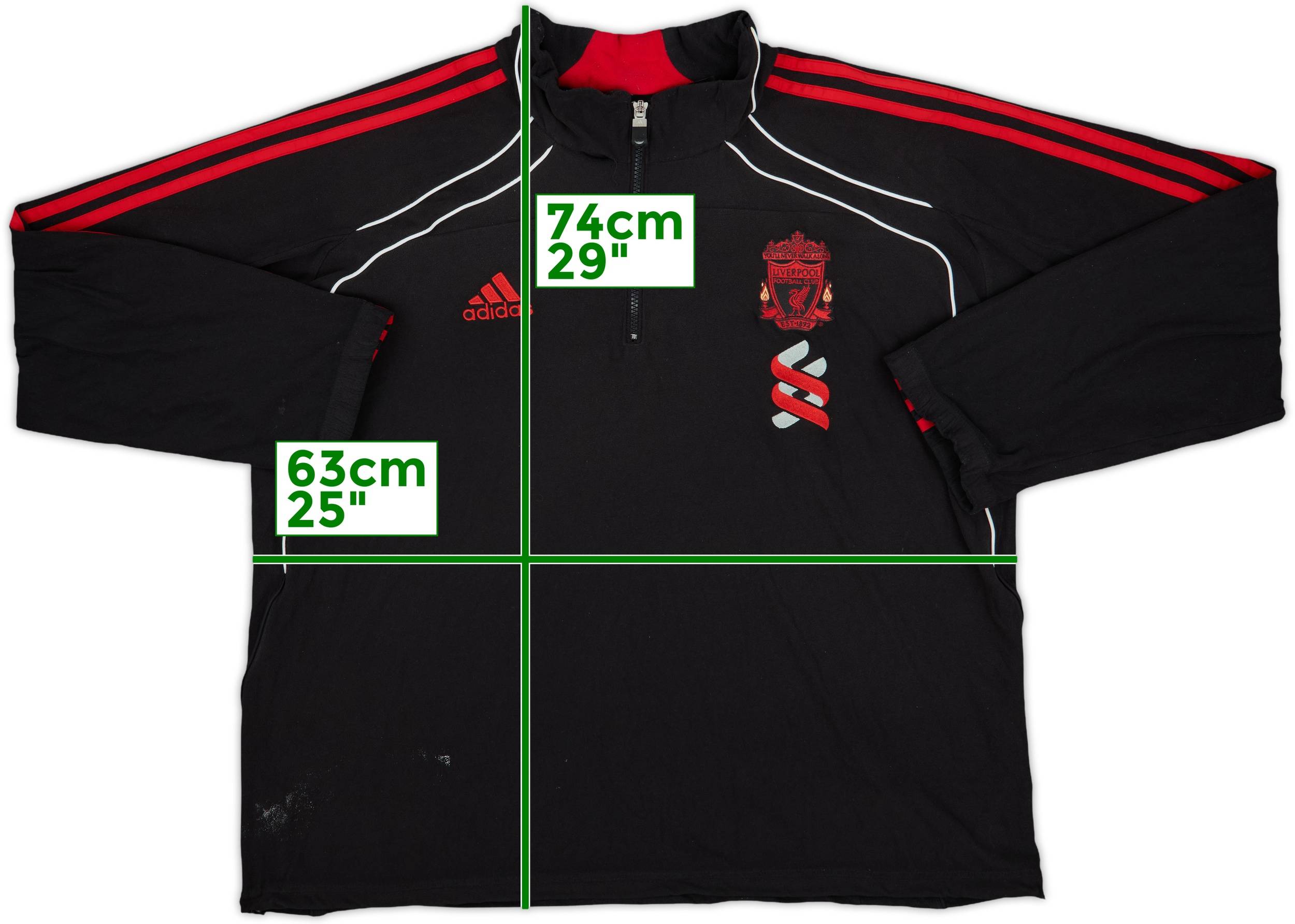 2010-11 Liverpool adidas Padded Bench Coat - 6/10 - (S)