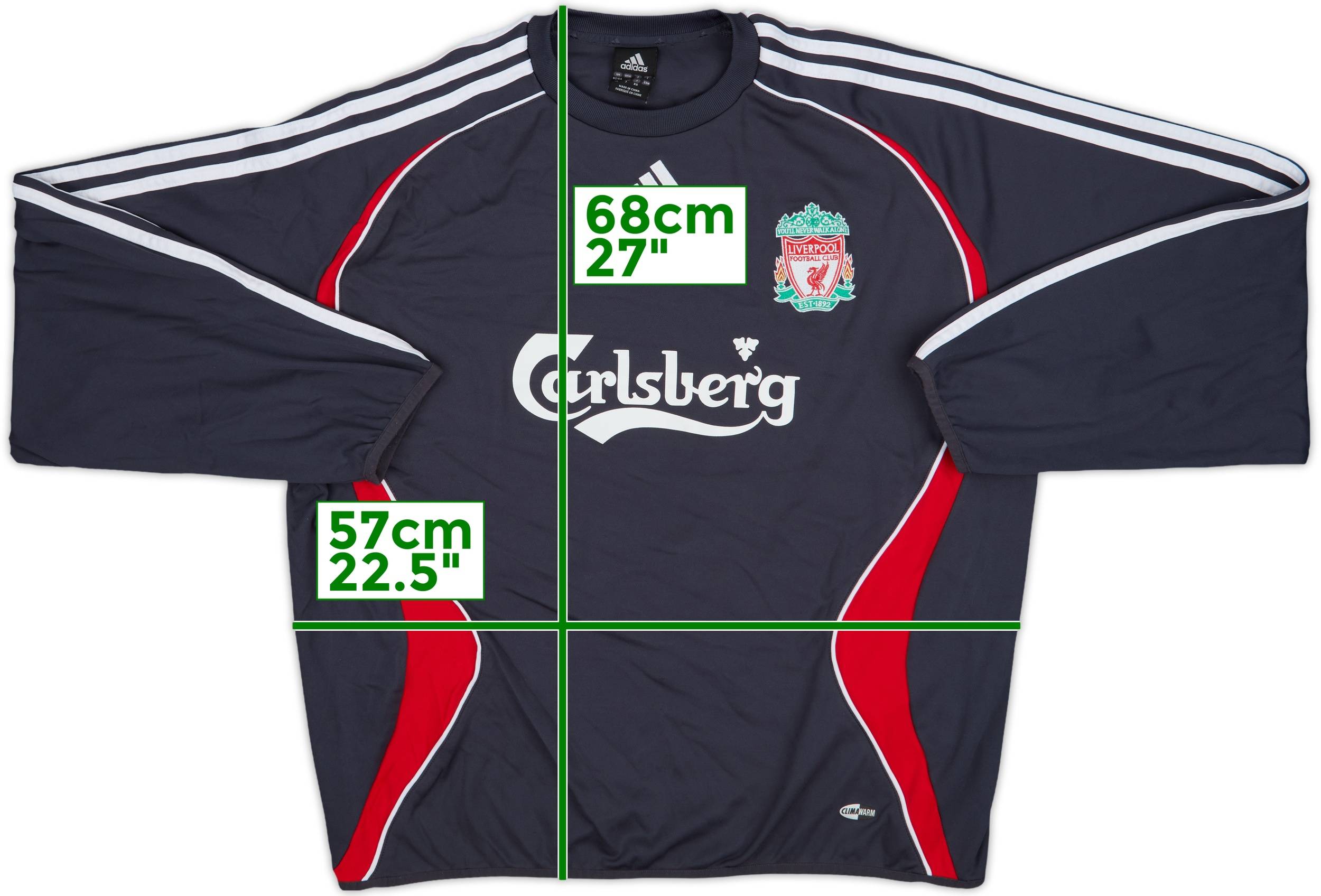 ブランド一覧 | ワールド オンラインストア 2006-07 Liverpool adidas Sweat Top - 9/10 - (L) ウェア
