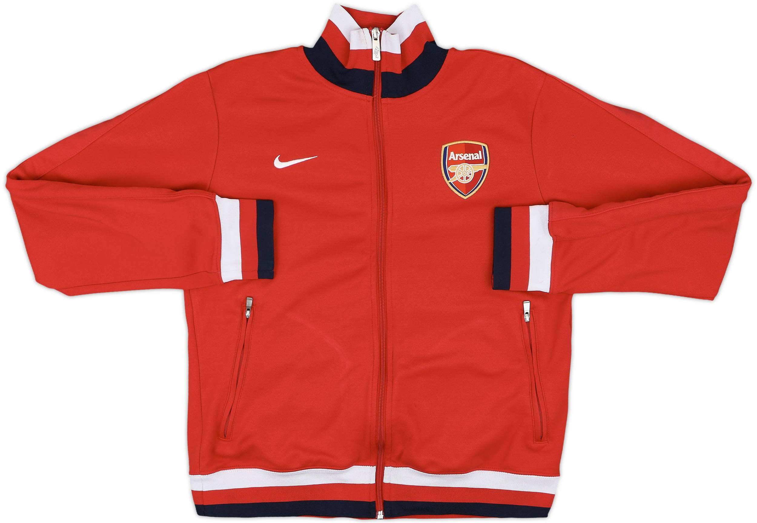 2008-09 Arsenal Nike Woven Track Jacket - 7/10 - (L)