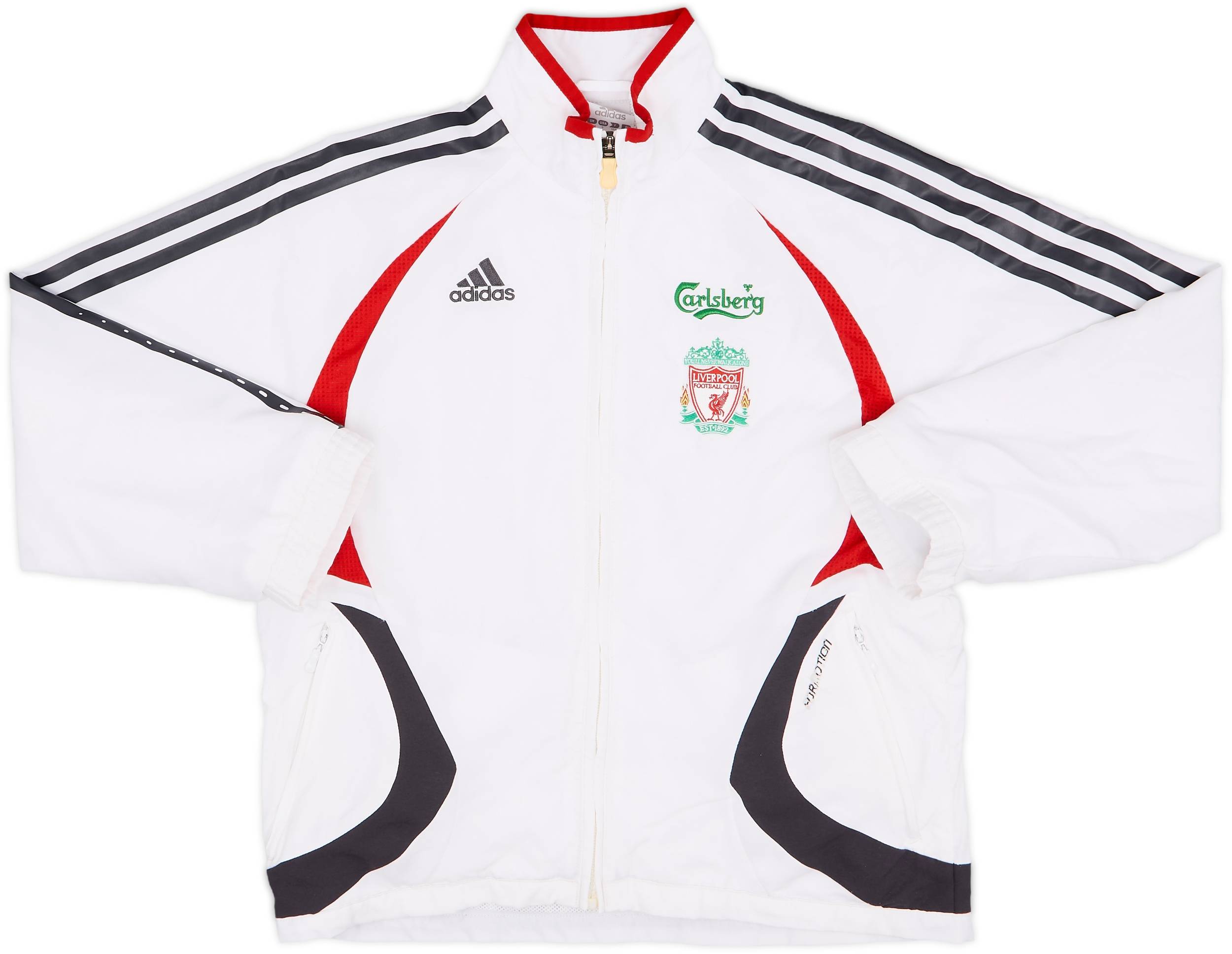 2006-07 Liverpool adidas Formotion Track Jacket - 8/10 - (S