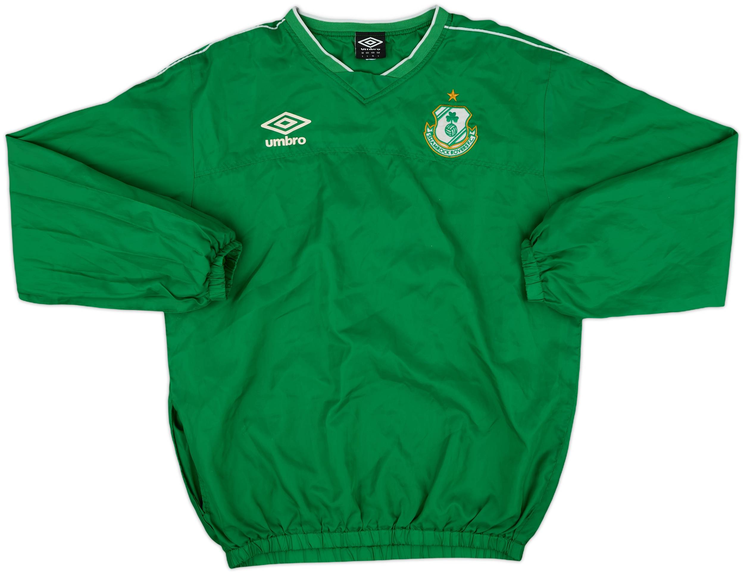 2010-11 Shamrock Rovers Umbro Drill Top - 8/10 - (L)