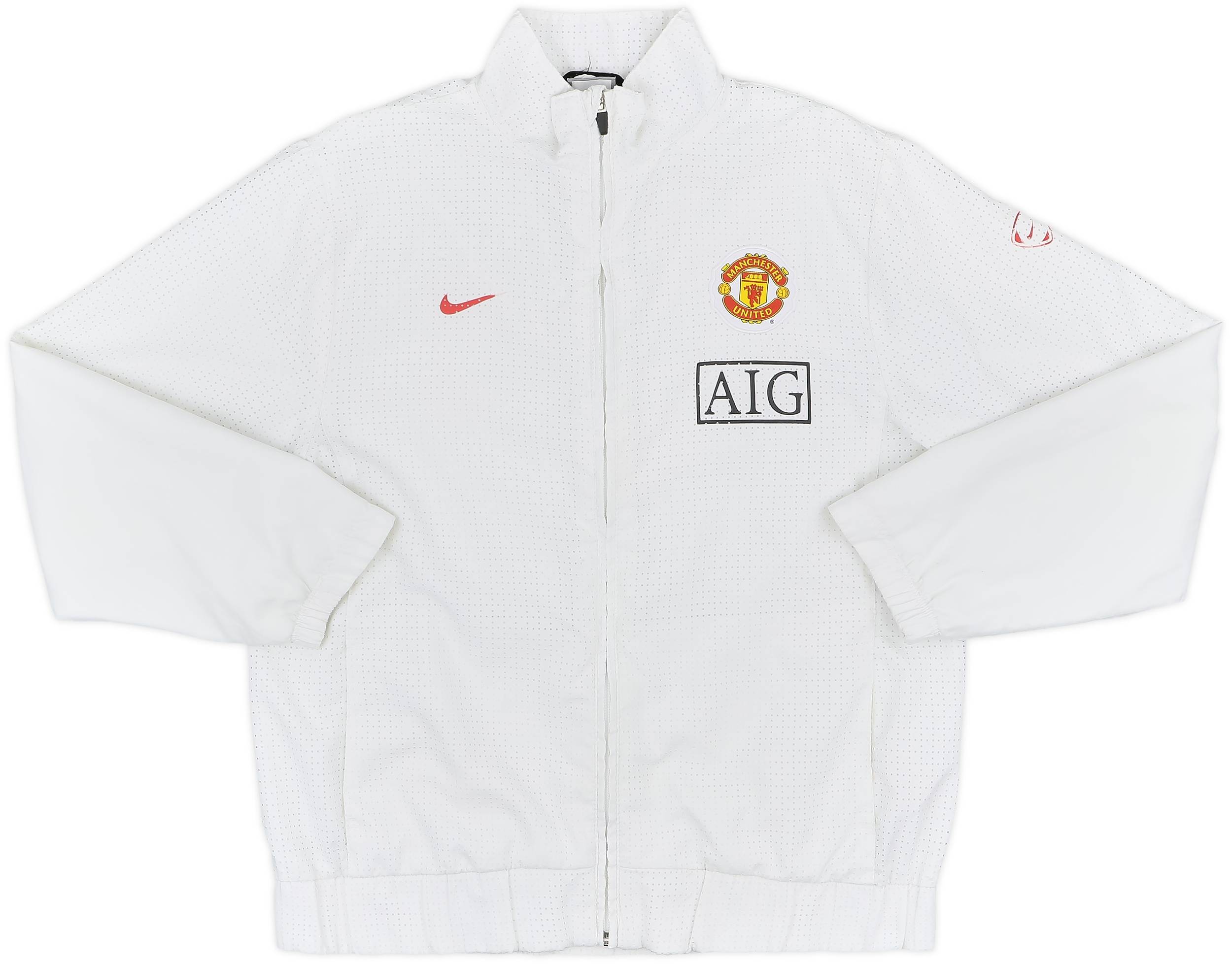 2009-10 Manchester United Nike Track Jacket - 6/10 - (L.Boys)