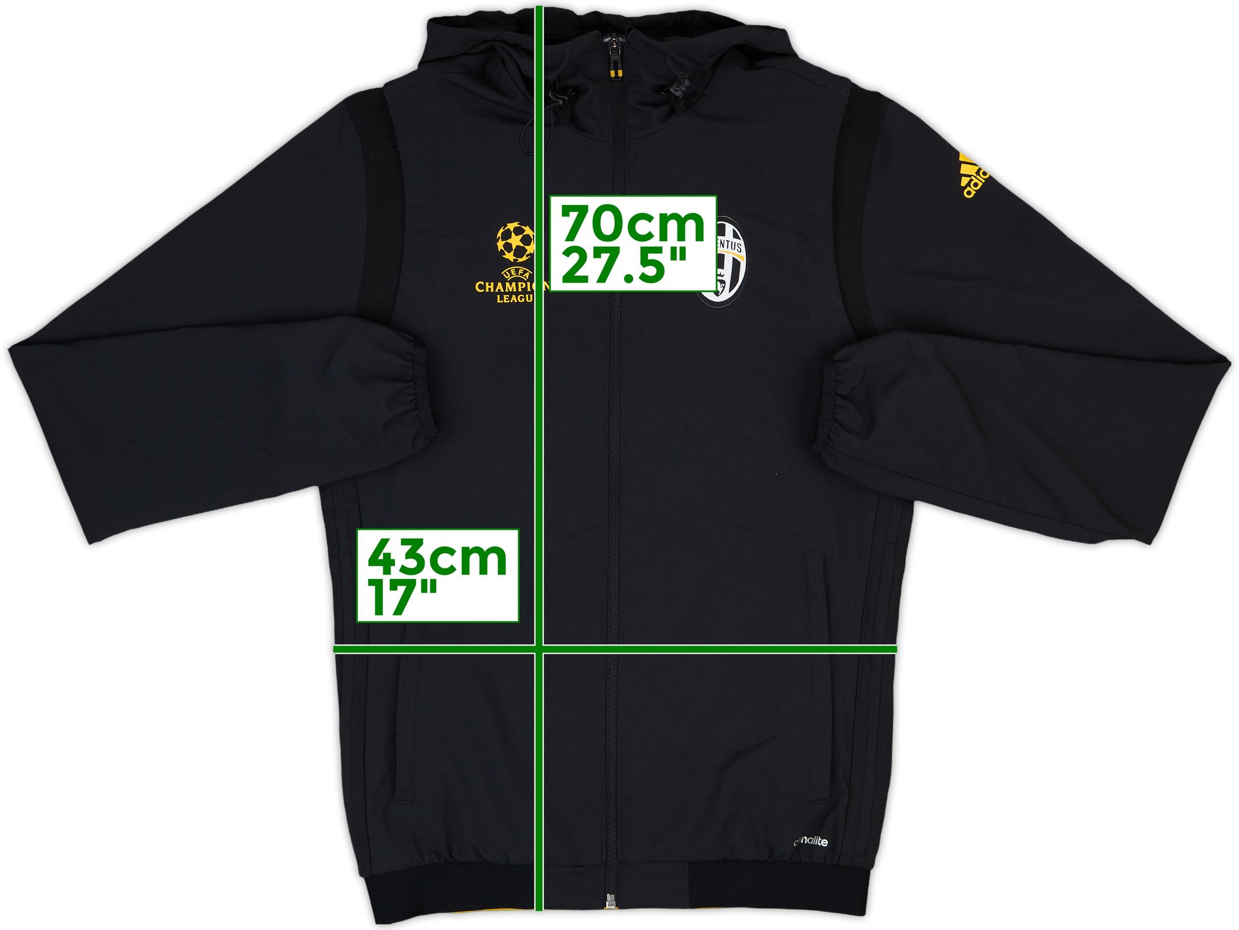 ウェア 16-17 JUVENTUS adidas naylon jacket 2016-17 Juventus adidas Track Jacket - 7/10 - (M)