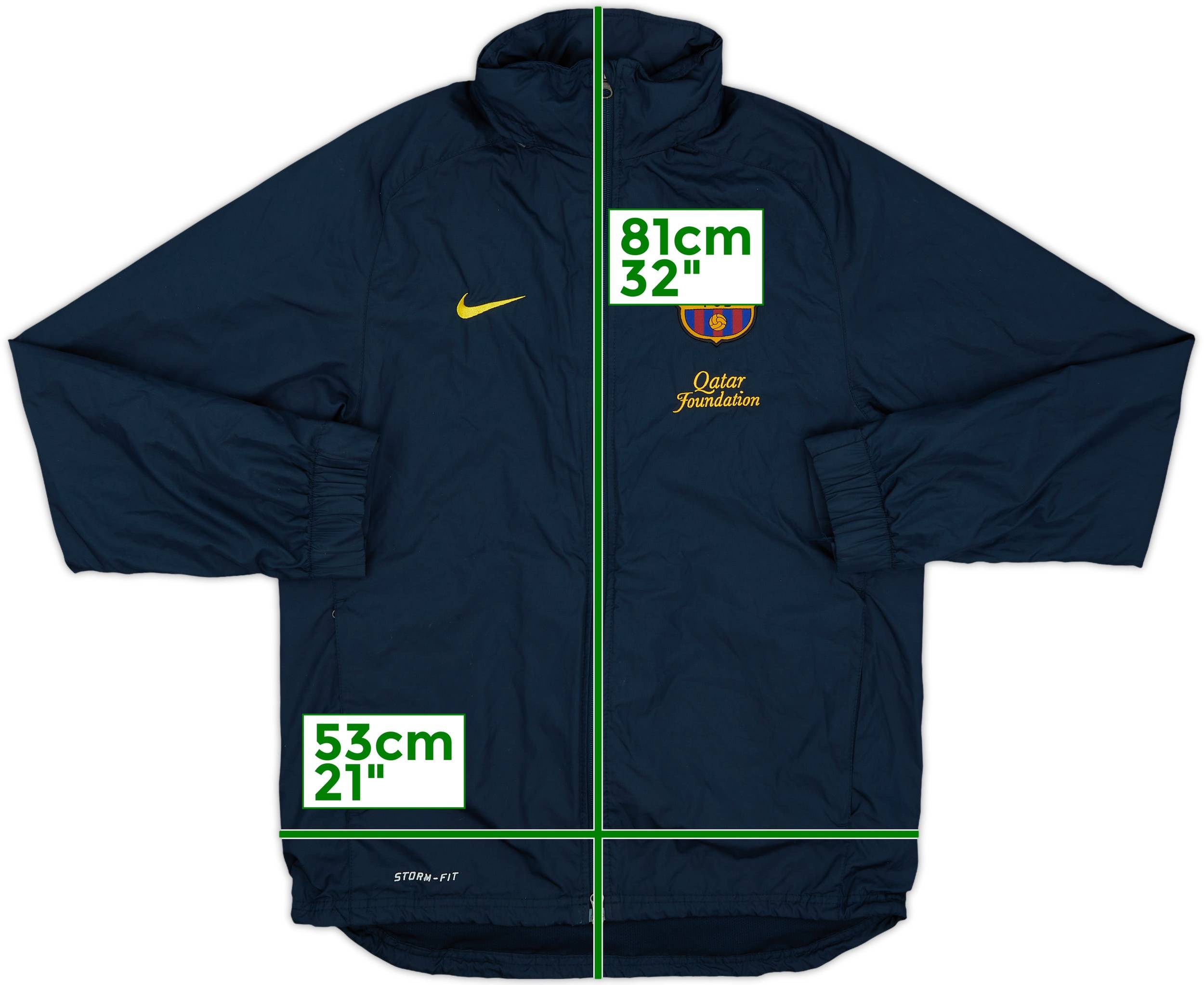 Nike FC Barcelona ナイロンジャケット