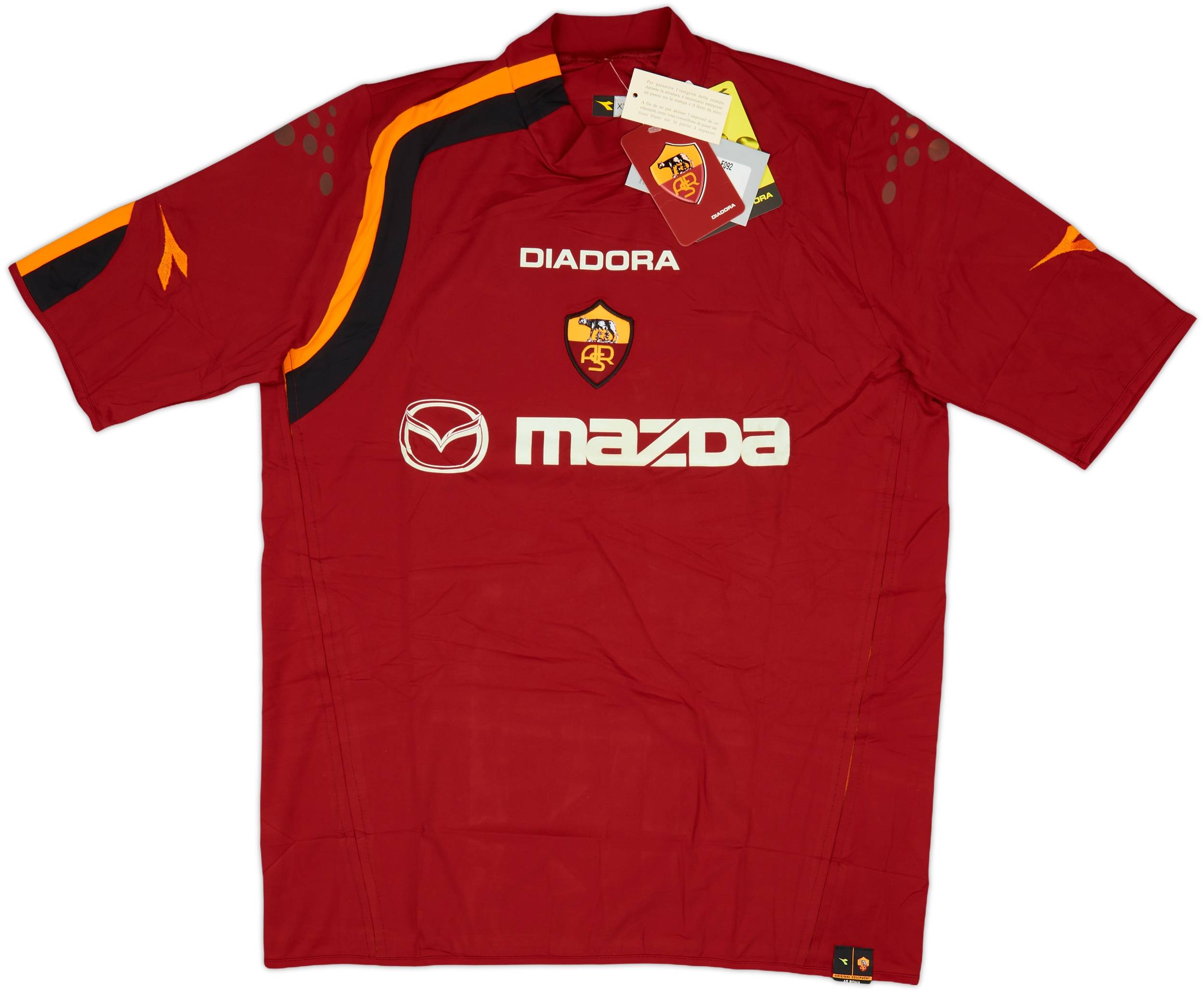 専門店では Roma 2004-05 Home (XXL) #10 Totti Shirt ウェア