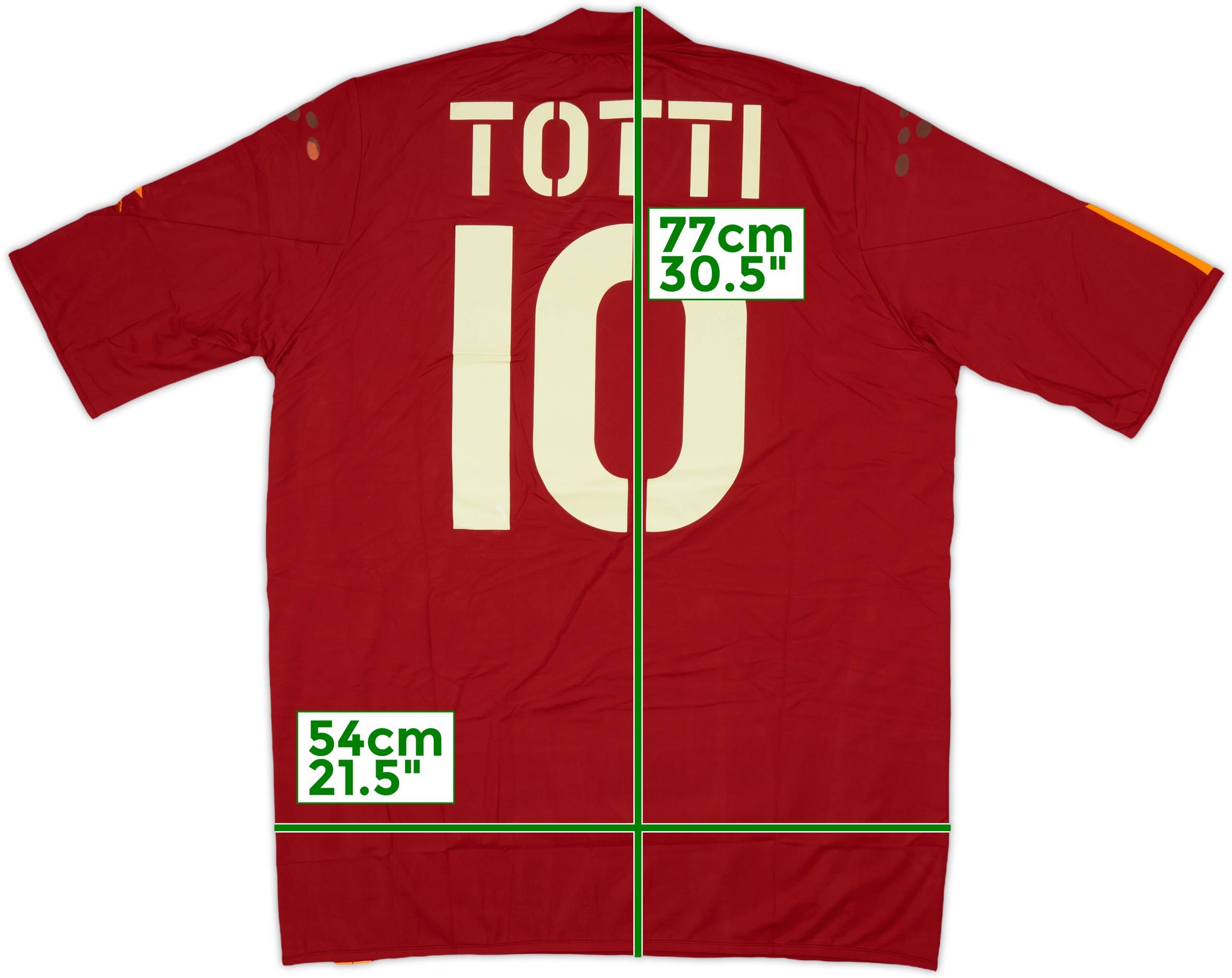人気のファッションブランド！ Roma 2004-05 Home (XXL) #10 Totti Shirt ウェア