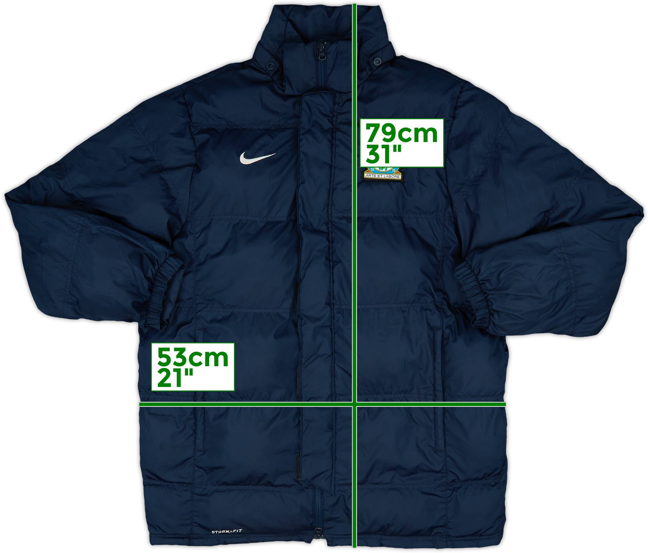 2013-14 Blackburn Nike Padded Bench Coat - 9/10 - (L)