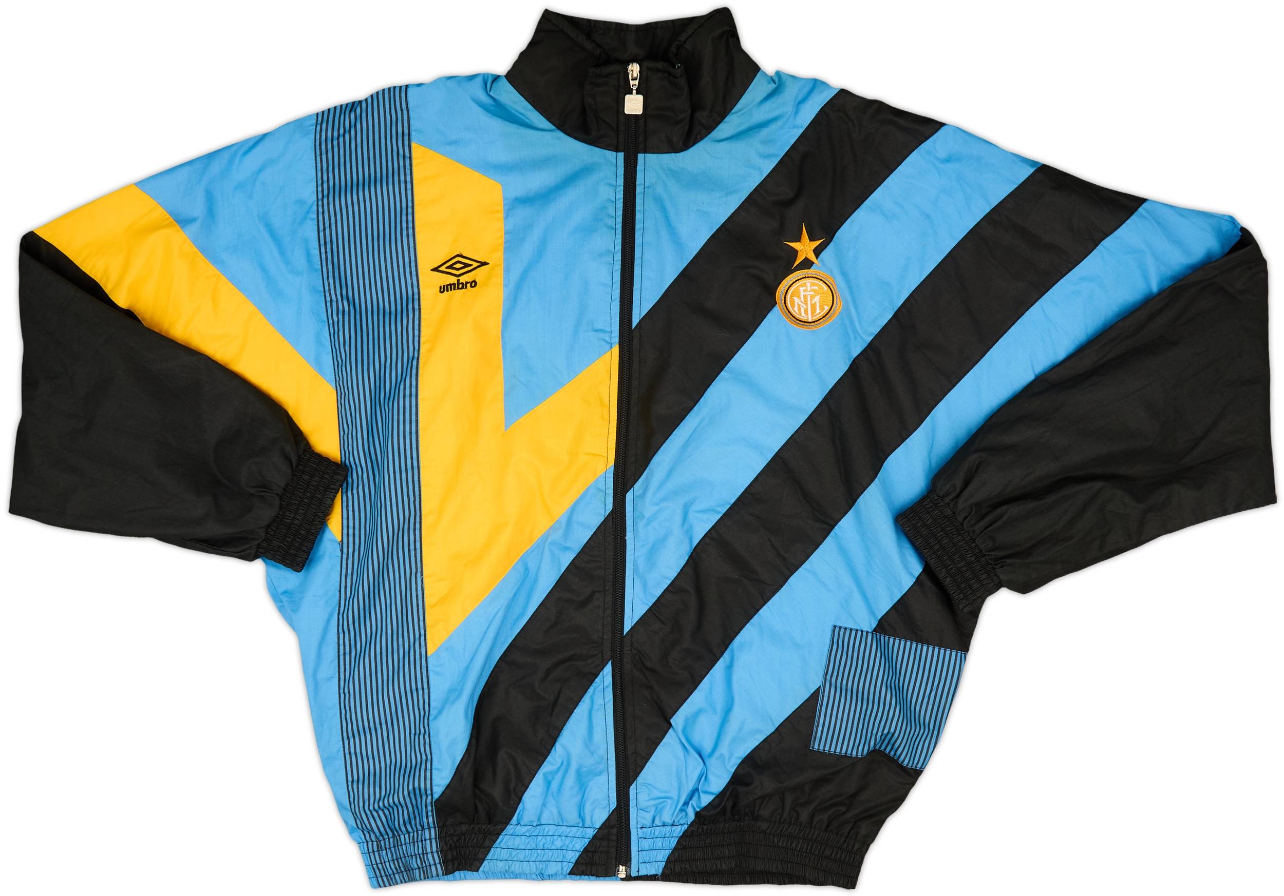1992-93 Inter Milan Umbro Track Jacket - 8/10 - (L)