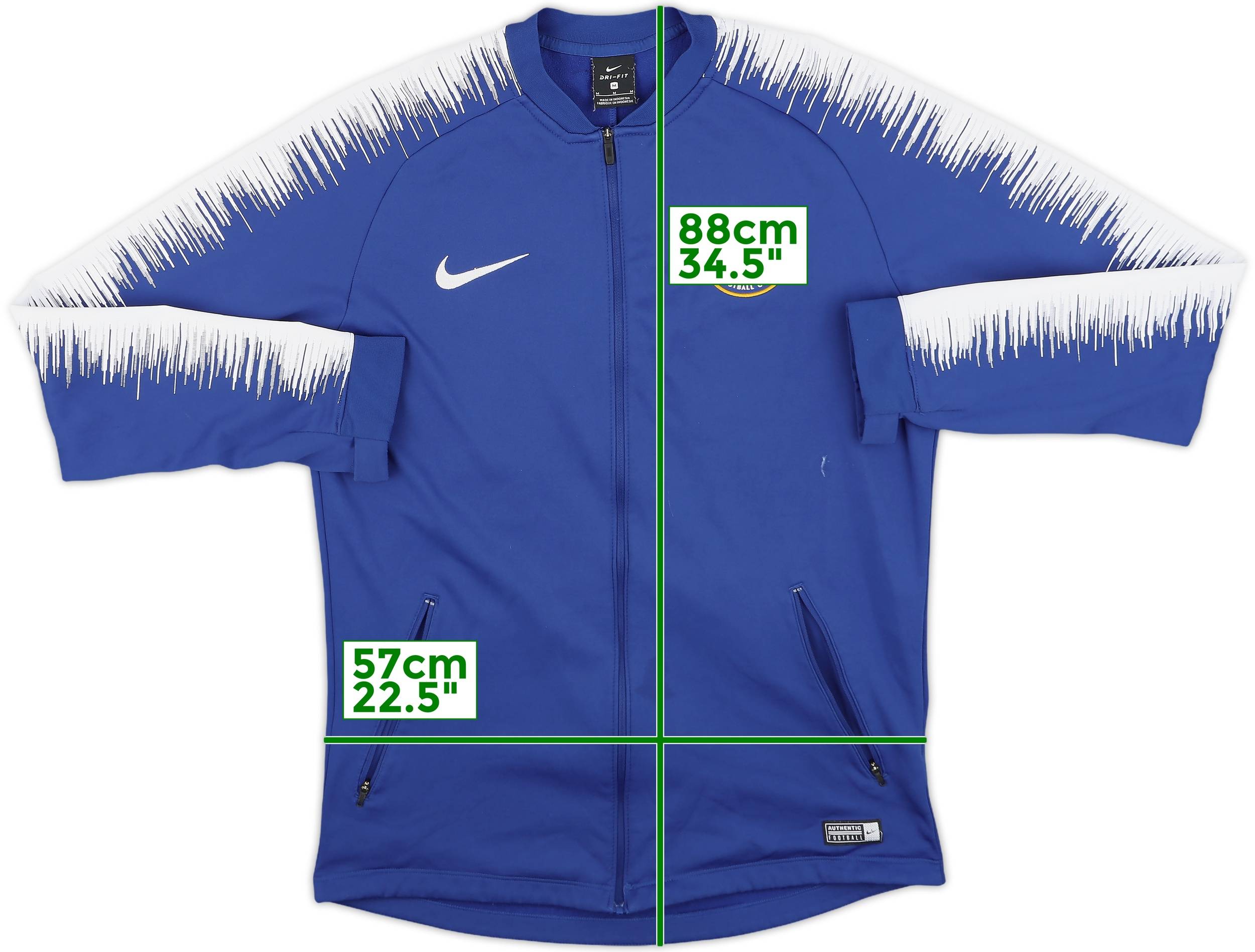 2018-19 Chelsea Nike Track Jacket - 8/10 - (M)